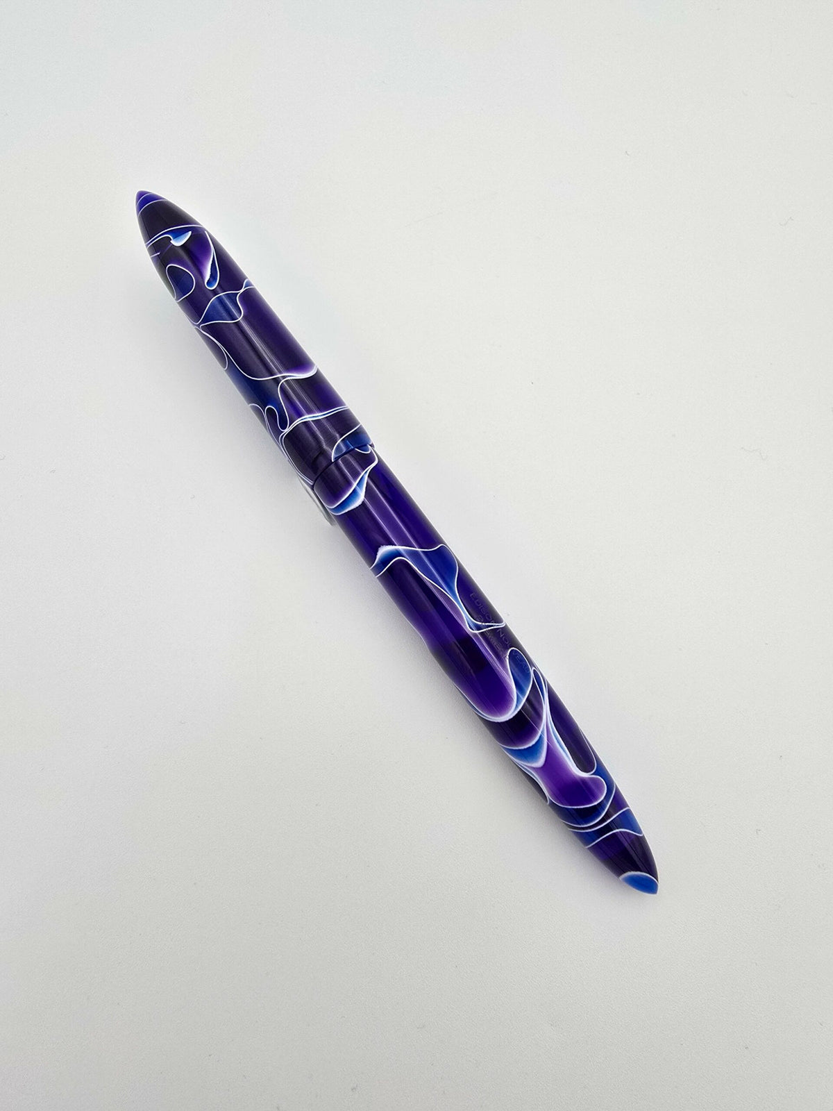 Edison Premier Delphinium - Medium Steel Nib - Pre-Owned