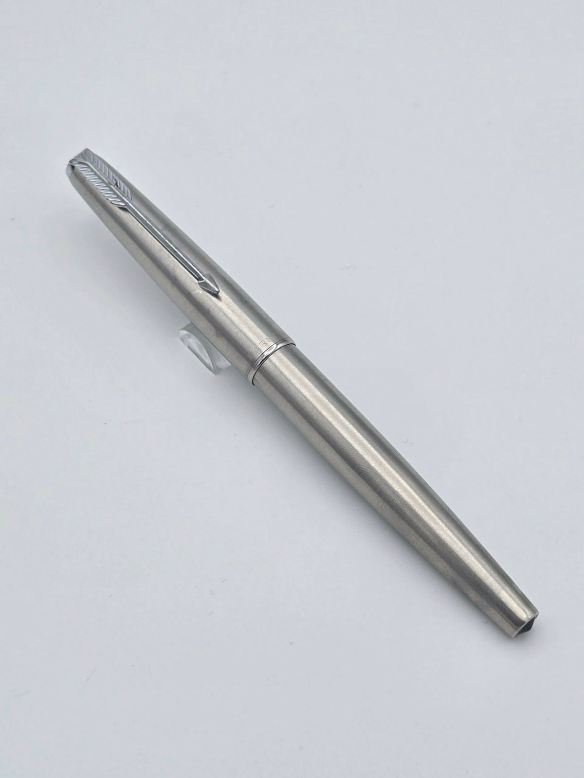 Parker 61 Fighter Stainless Steel - 14k Medium Nib - Pre-Owned