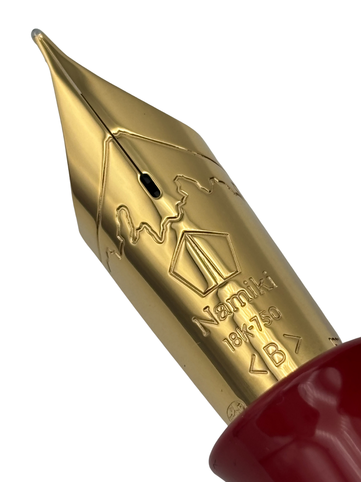 Pilot Namiki No. 50 Emperor Vermilion - 18k Broad Nib - Pre-Owned