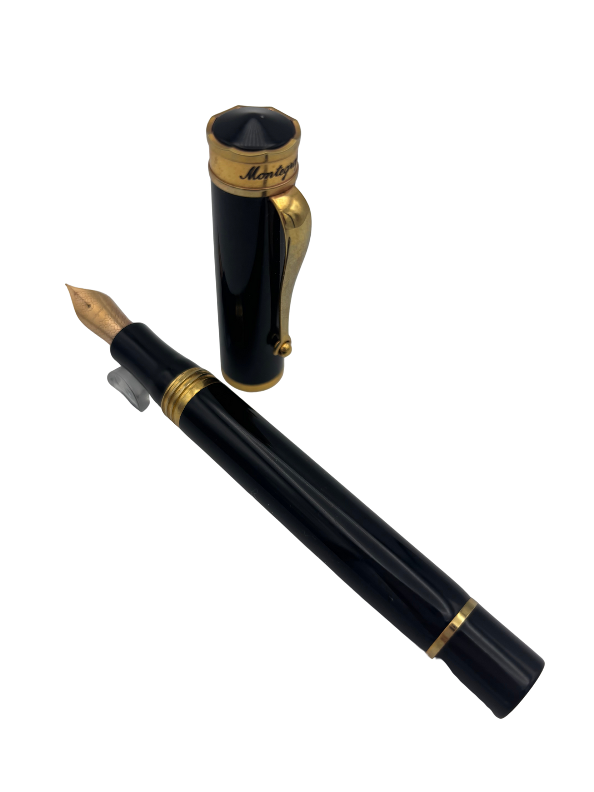 Montegrappa Ducale Black - Medium Steel Nib - Pre-Owned