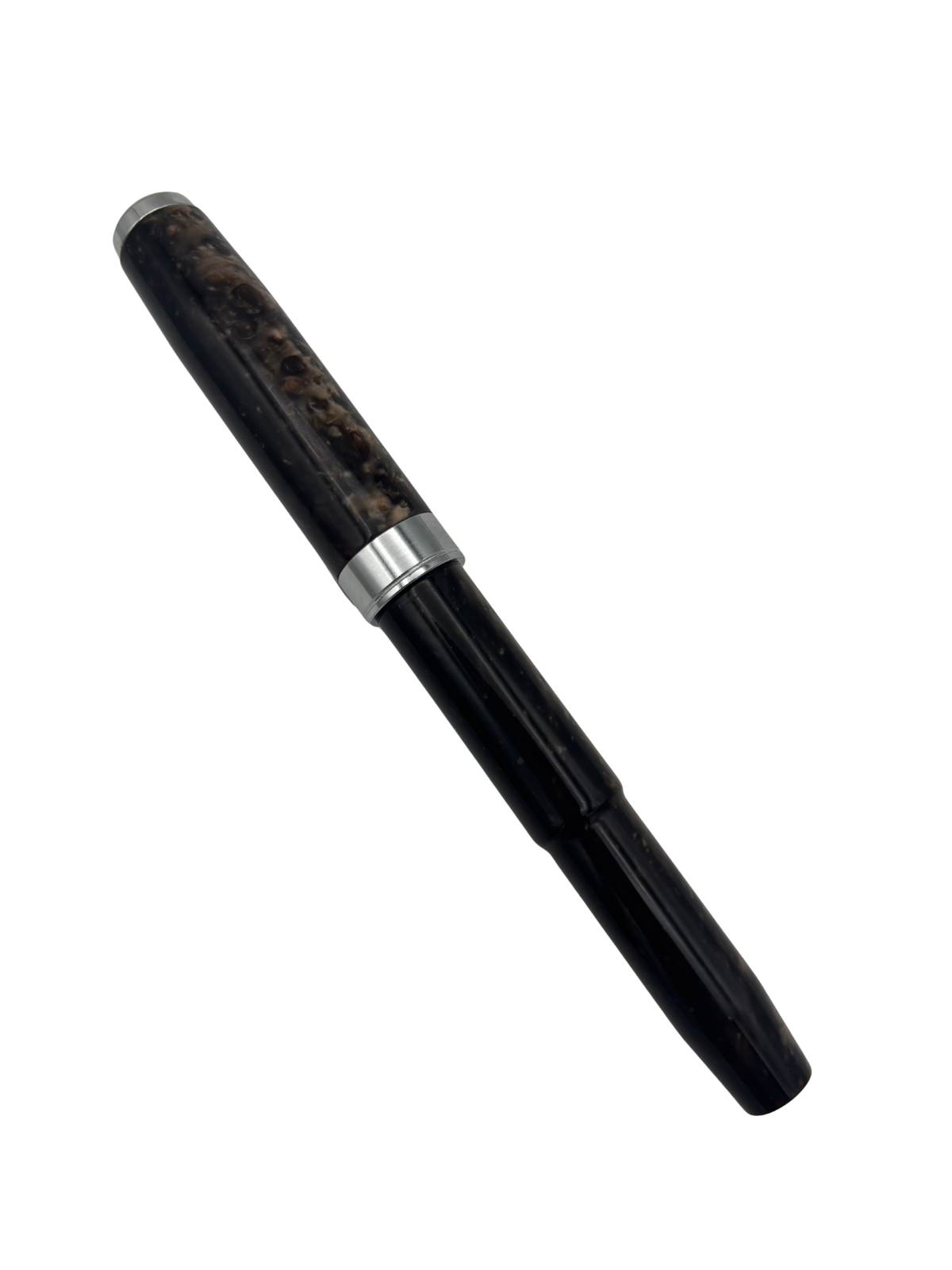 Italix English Curate Stable Brown - 18k Medium Nib - Pre-Owned