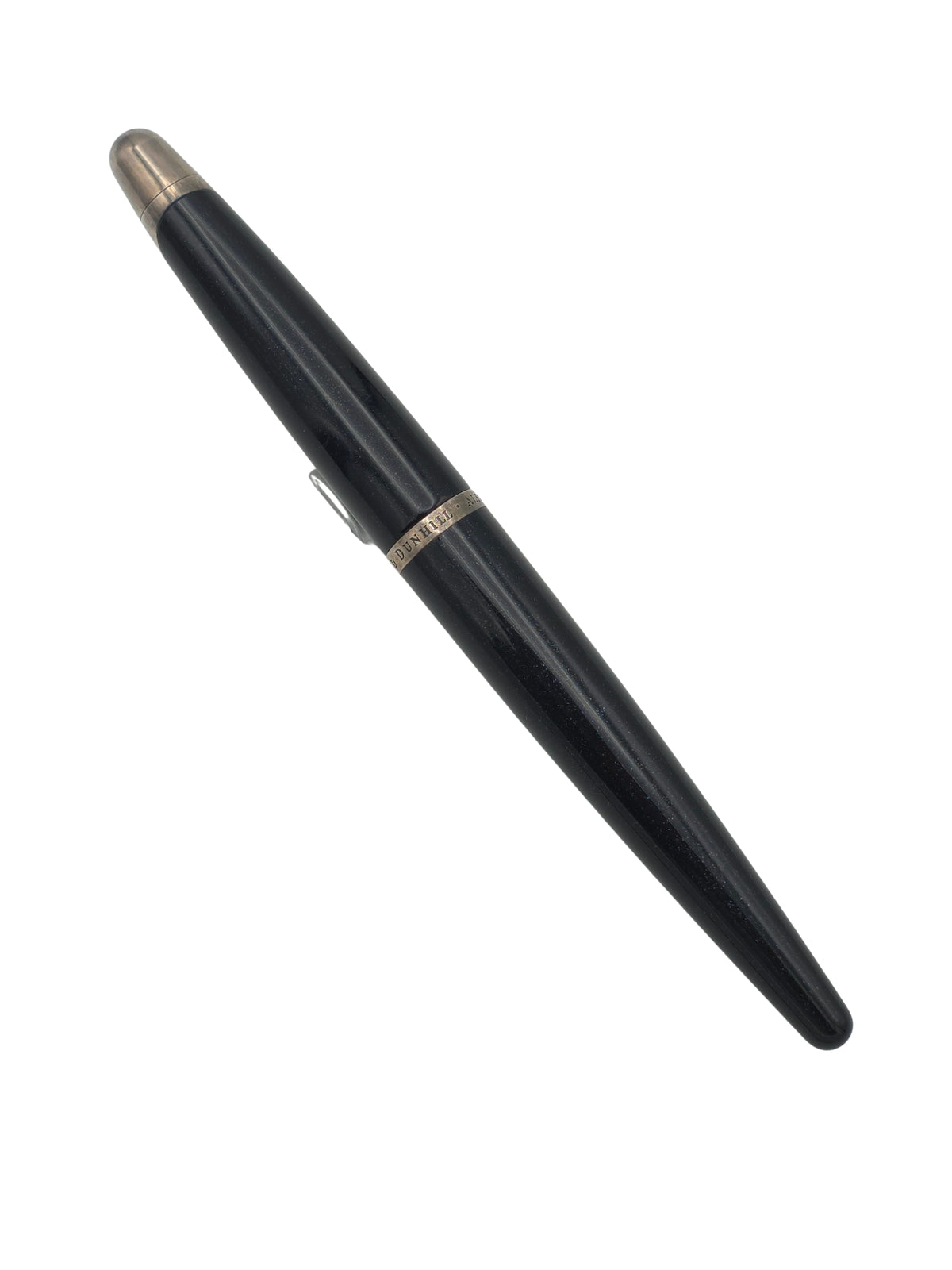 Alfred Dunhill AD2000 Metallic Black - 18k Medium Nib - Pre-Owned