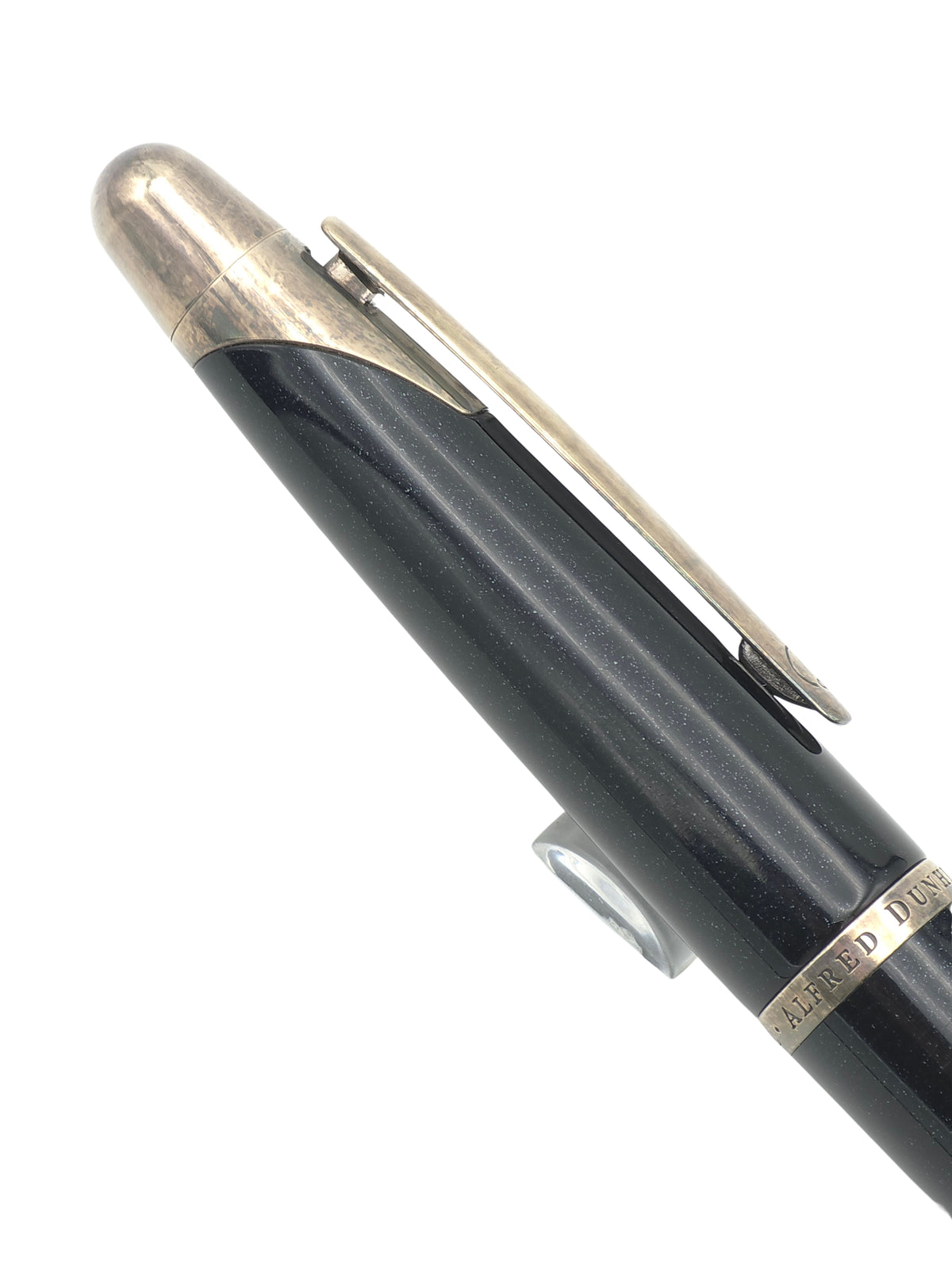 Alfred Dunhill AD2000 Metallic Black - 18k Medium Nib - Pre-Owned