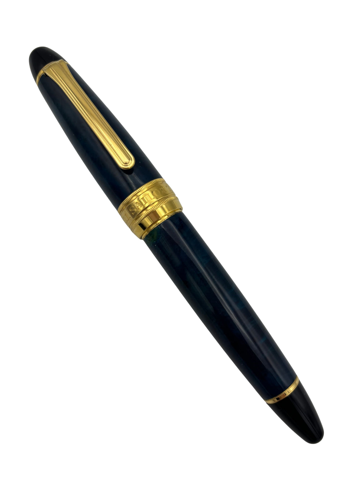 Sailor KOP Briar Wood Green - 21k Medium Nib - Pre-Owned