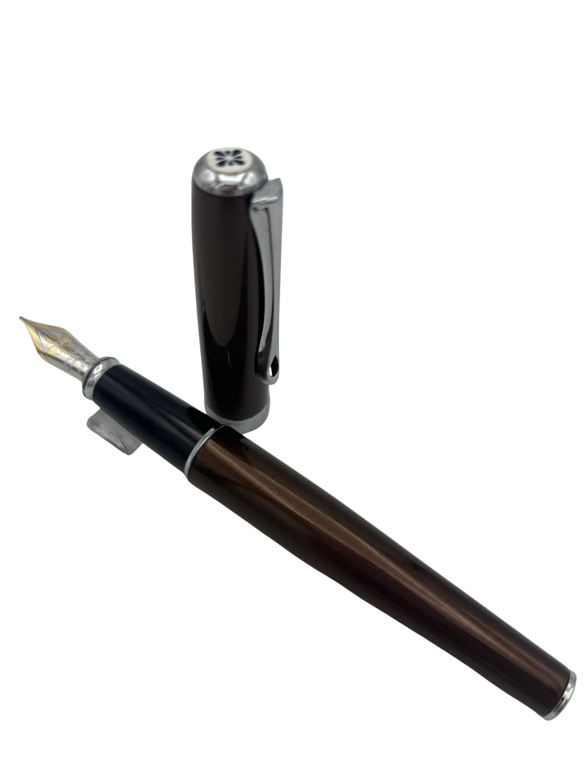 Diplomat Excellence A2 Marrakesh Brown - 14k Medium Nib - Pre-Owned