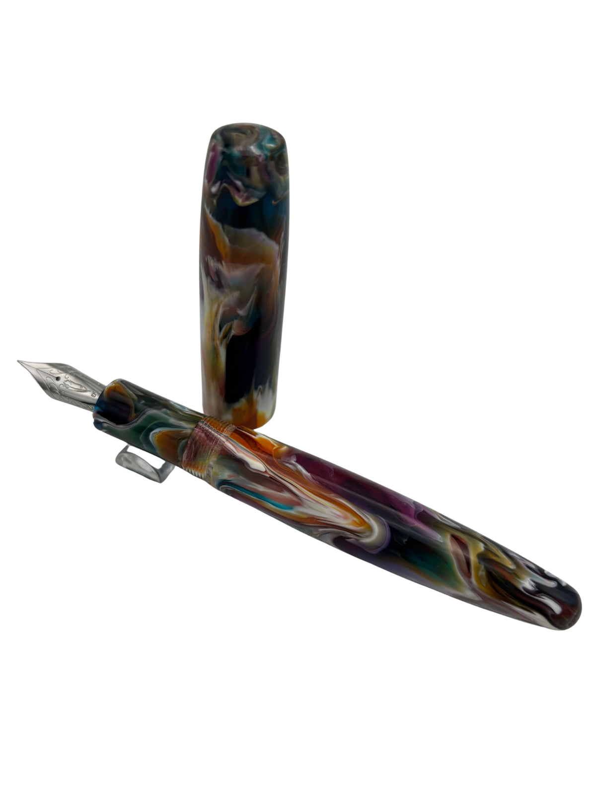Iron Feather Custom Fountain Pen - Extra Fine Nib - Pre-Owned
