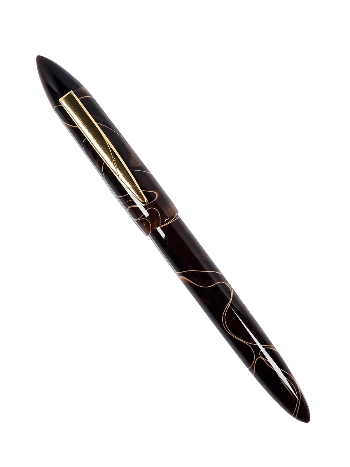 Edison Nouveau Premier Cappuccino - Medium Steel Nib - Pre-Owned