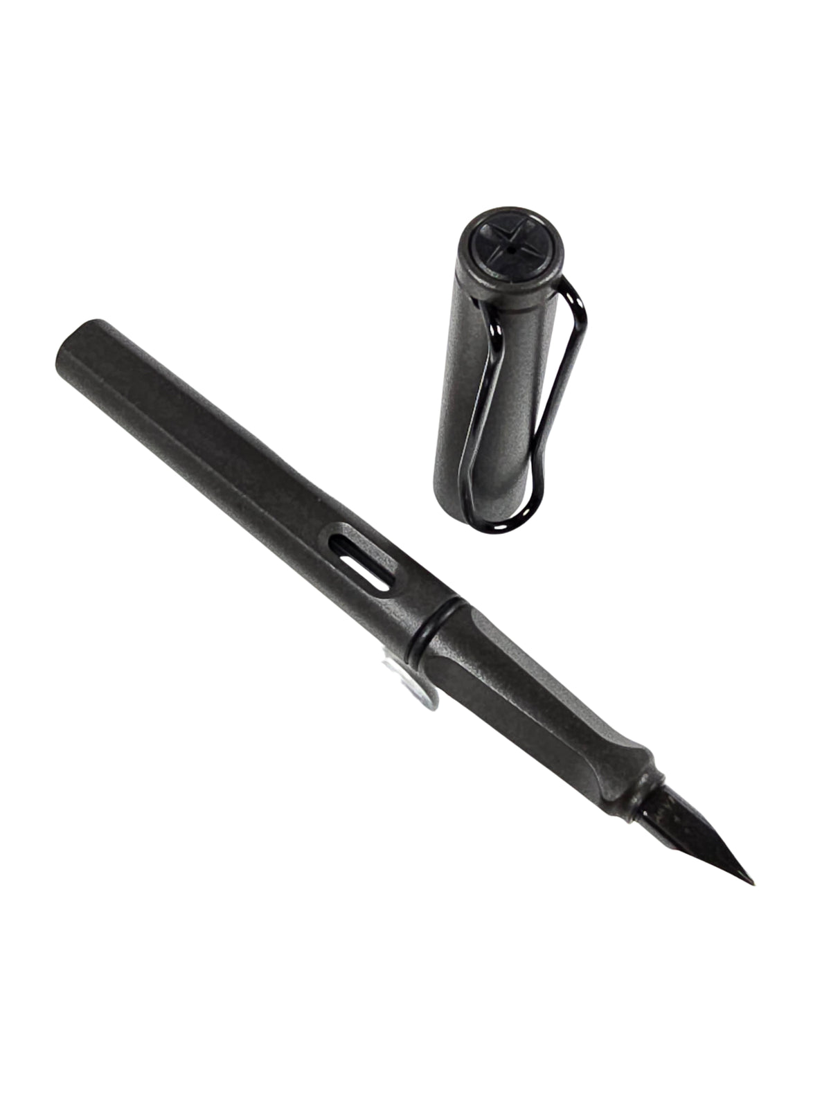 Lamy Safari Charcoal - Fine Steel - Pre-Owned