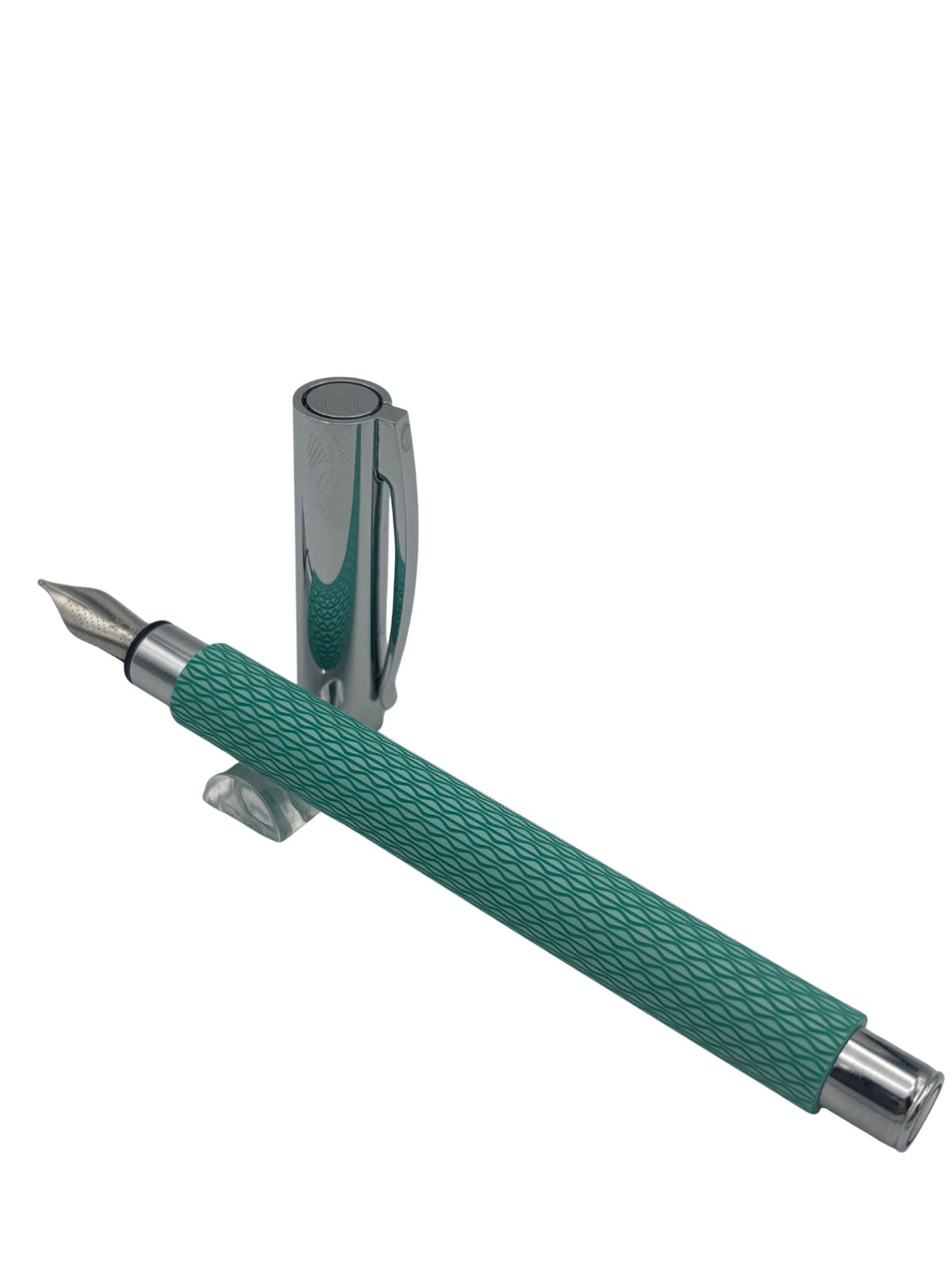 Faber-Castell Ambition OpArt Aqua - Medium Nib - Pre-Owned