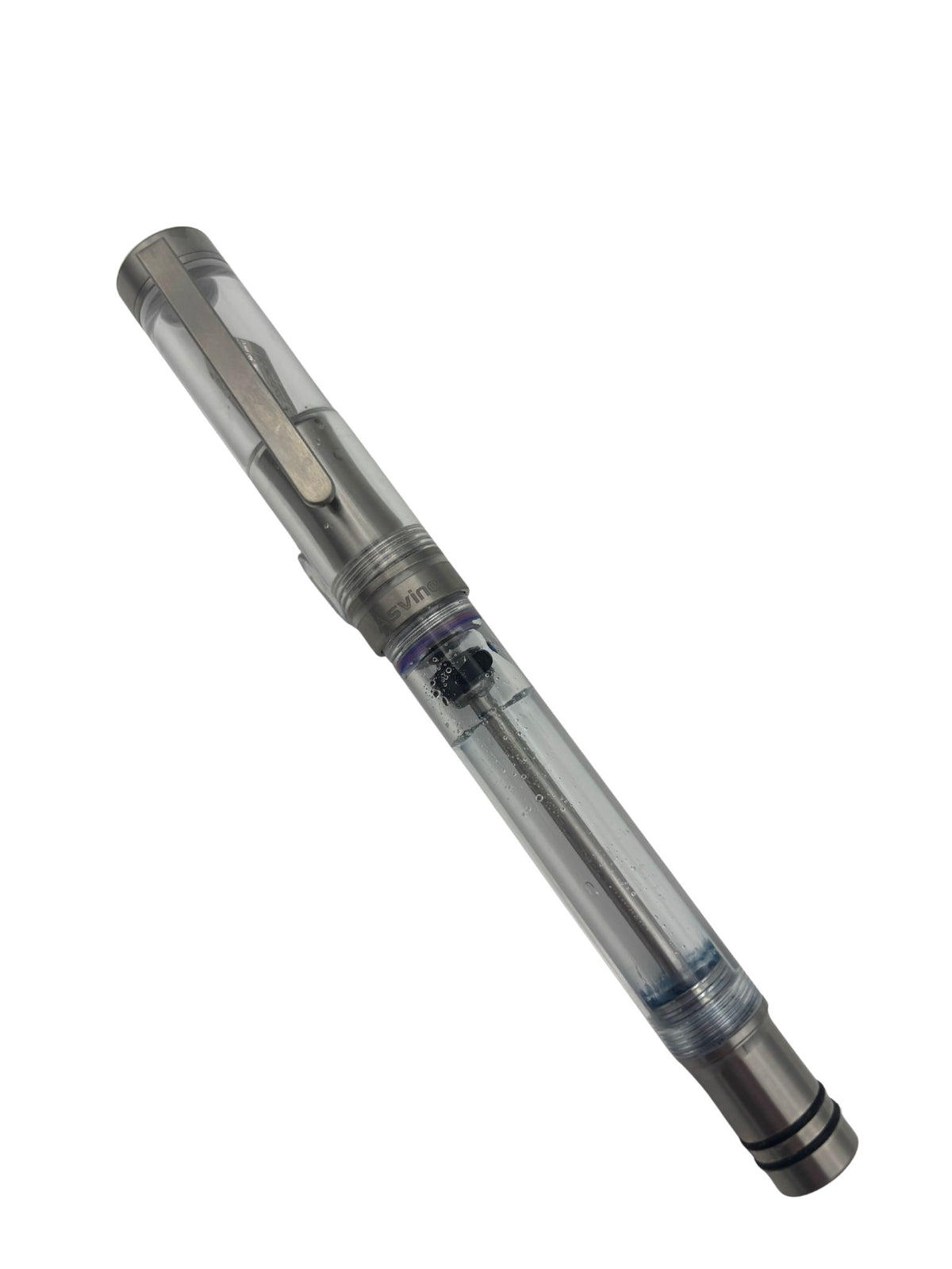 Asvine V200 Clear - Broad Nib - Pre-Owned