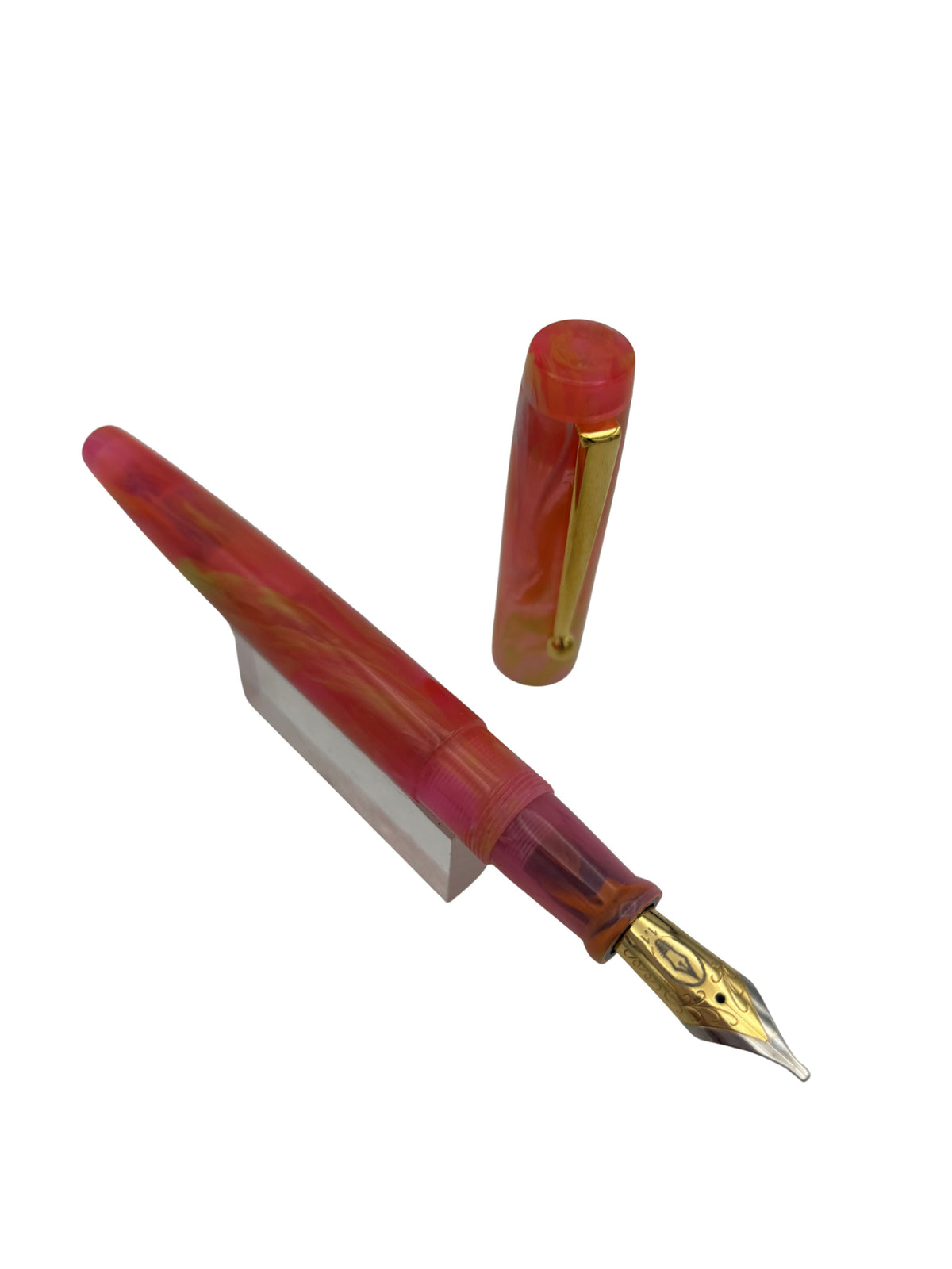 Edison Newark Patent Pending Pink LE - 1.1 Stub Nib - Pre-Owned