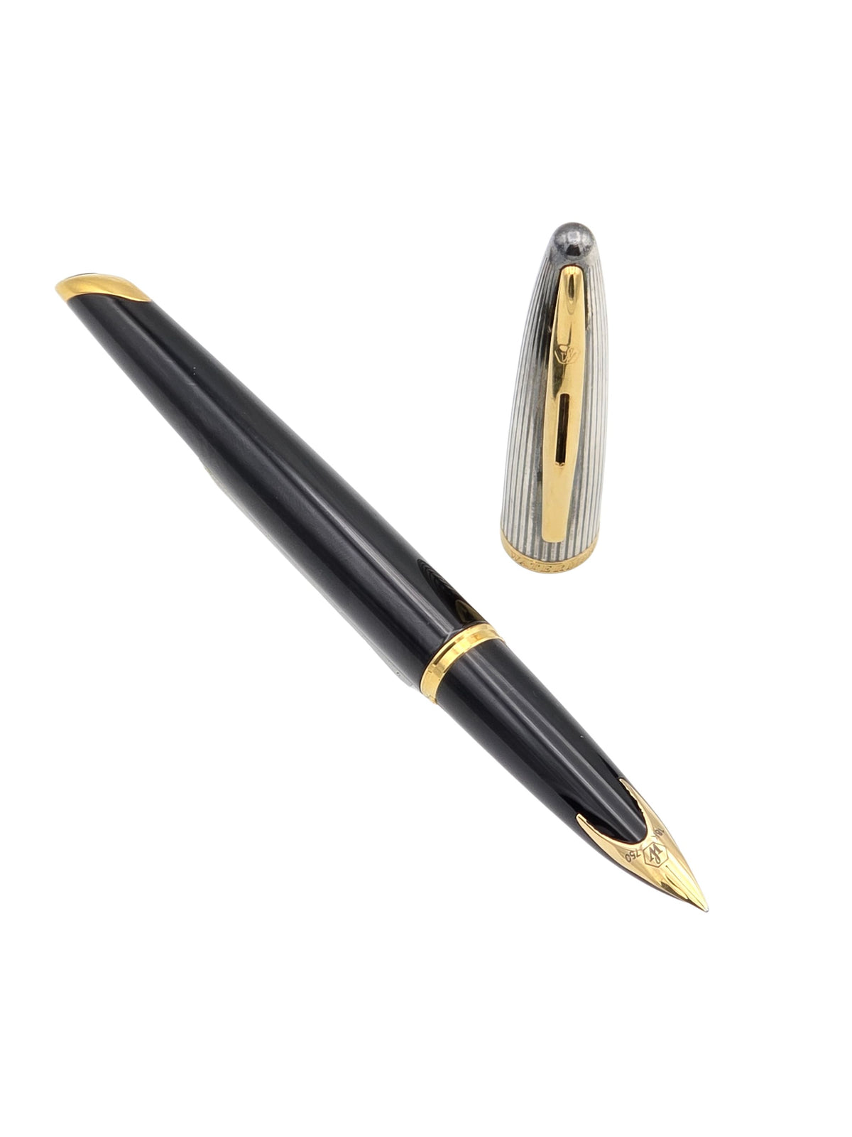 Waterman Carene Deluxe Black - 18k Medium - Pre-Owned