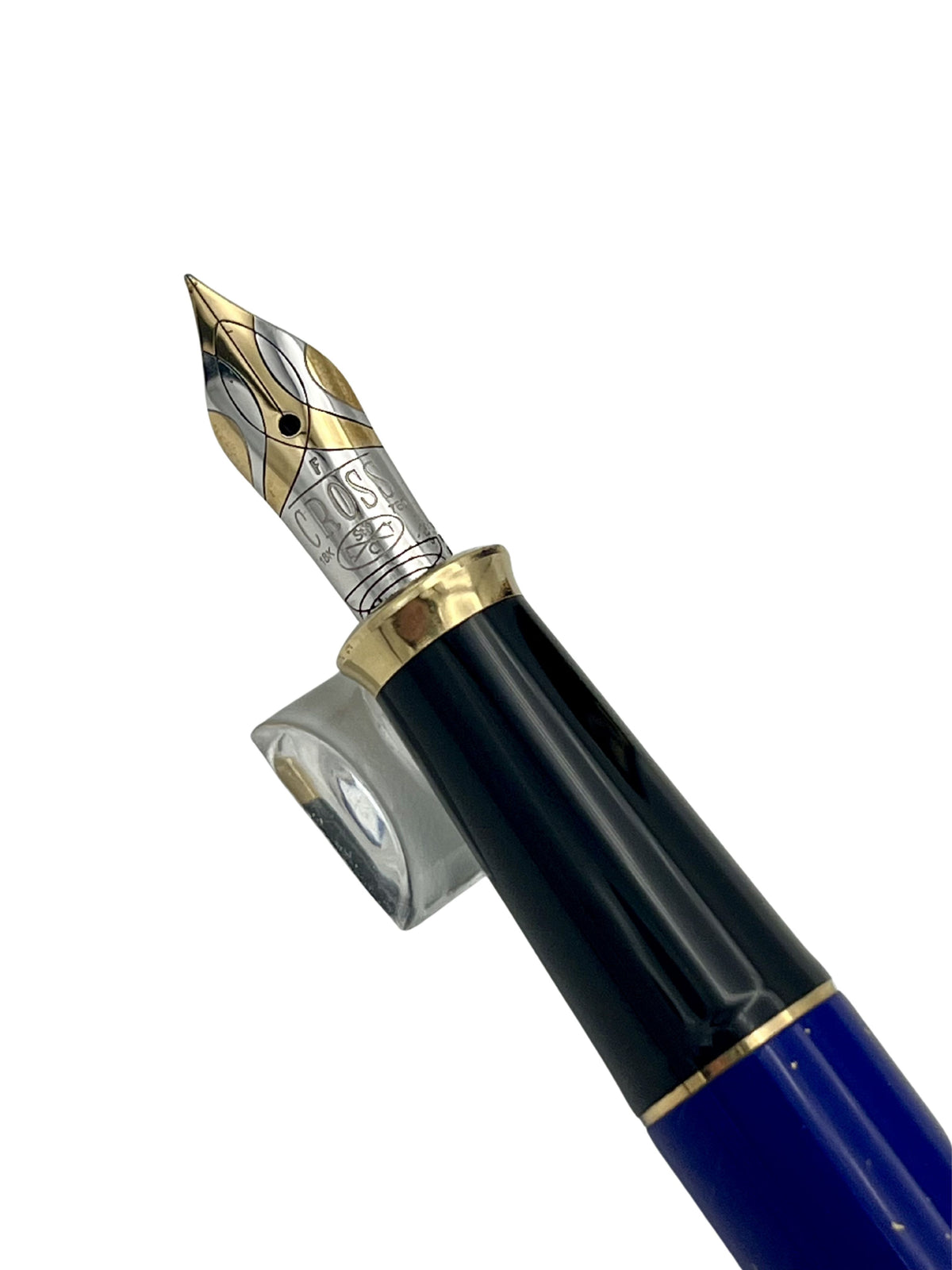 Cross Townsend Lapis Lazuli 22k Gold Flake - 18k Fine - Pre-Owned