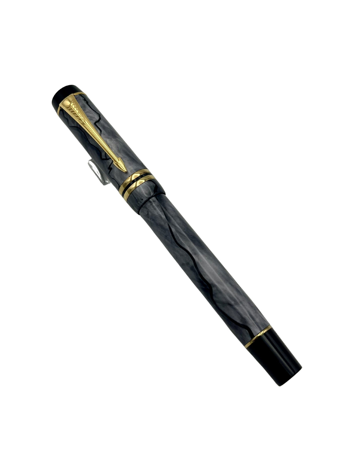 Parker Duofold International Gray - 18k Medium - Pre-Owned
