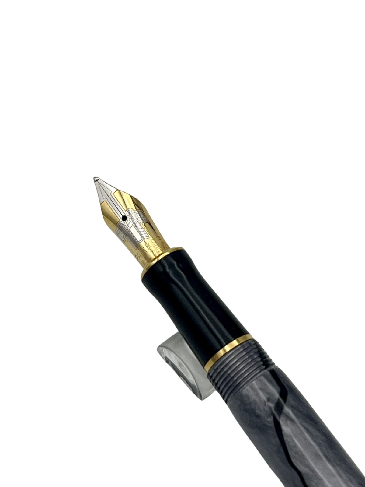 Parker Duofold International Gray - 18k Medium - Pre-Owned