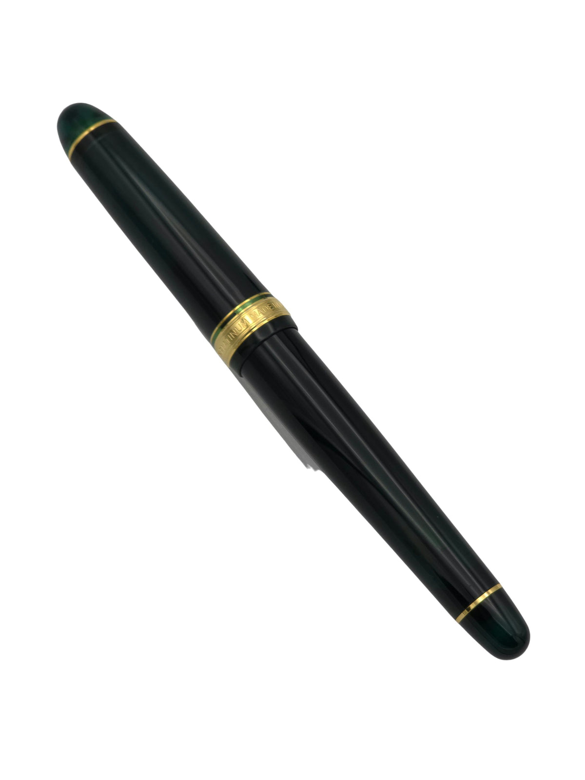 Platinum 3776 Laurel Green - 14k Medium - Pre-Owned