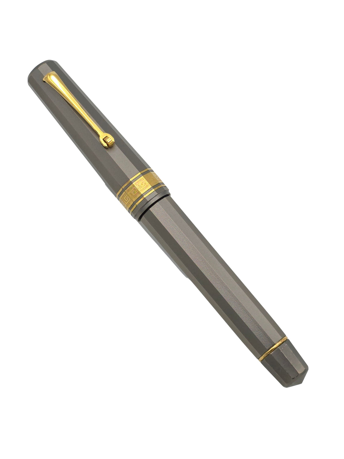 Omas T2 Paragon Titanio 75th Anni. - 18k Medium Nib - Pre-Owned