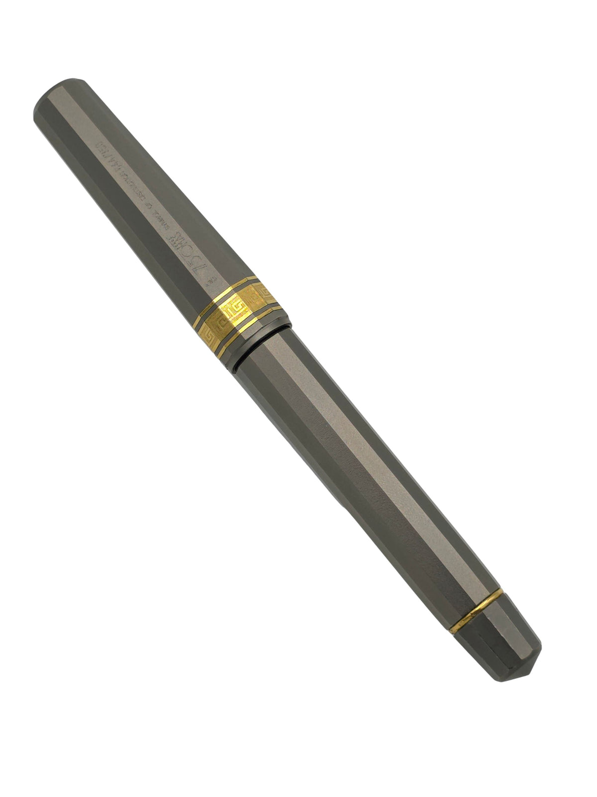 Omas T2 Paragon Titanio 75th Anni. - 18k Medium Nib - Pre-Owned