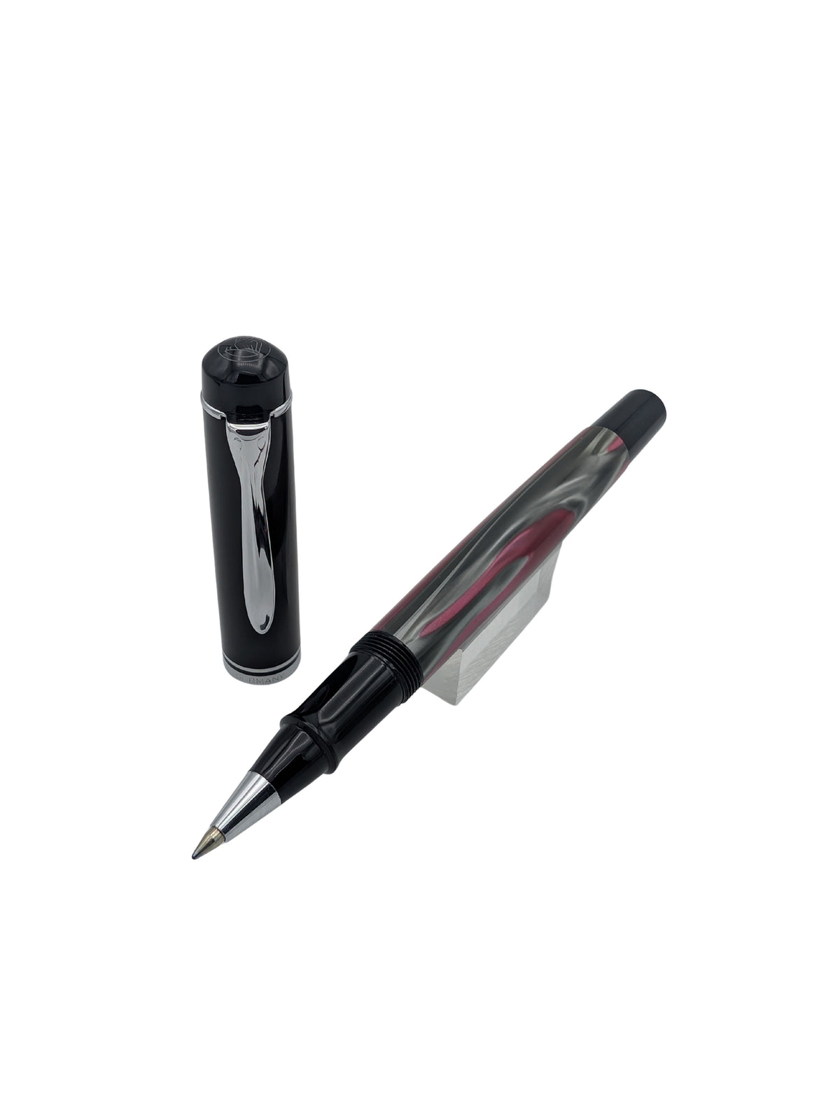 Pelikan R200 Telekom Gray / Magenta - Rollerball - Pre-Owned