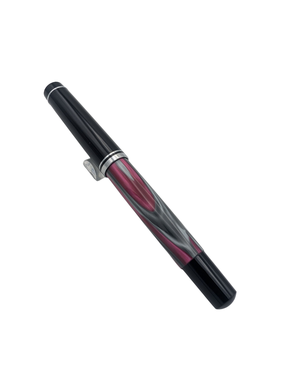 Pelikan M200 Non-Telekom Gray / Magenta - Fine Nib - Pre-Owned