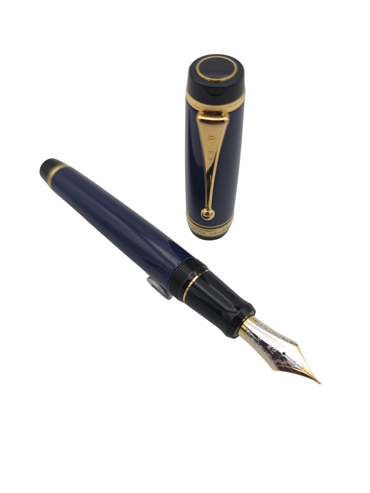 Pilot Custom Urushi Prussian Blue - 18k Fine Medium Nib- Pre-Owned