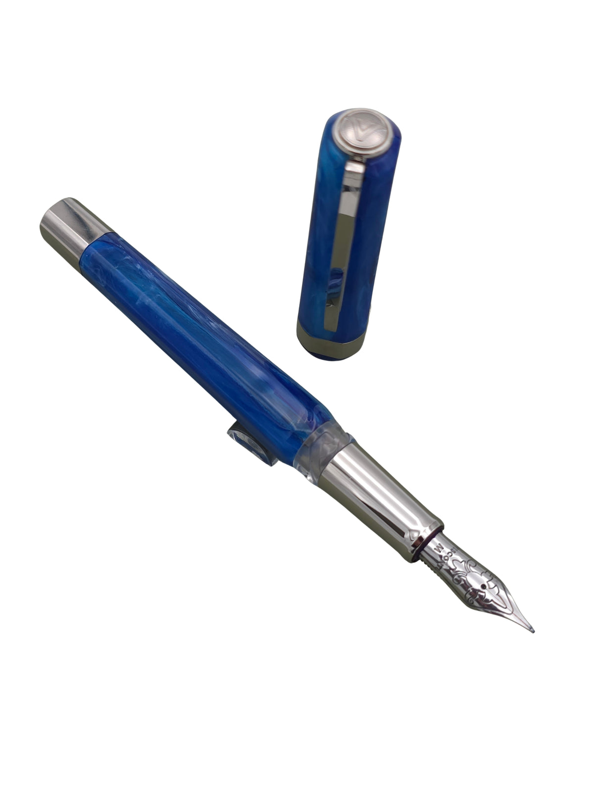 Visconti Opera Blue Cotton Candy - Medium Steel Nib - Pre-Owned