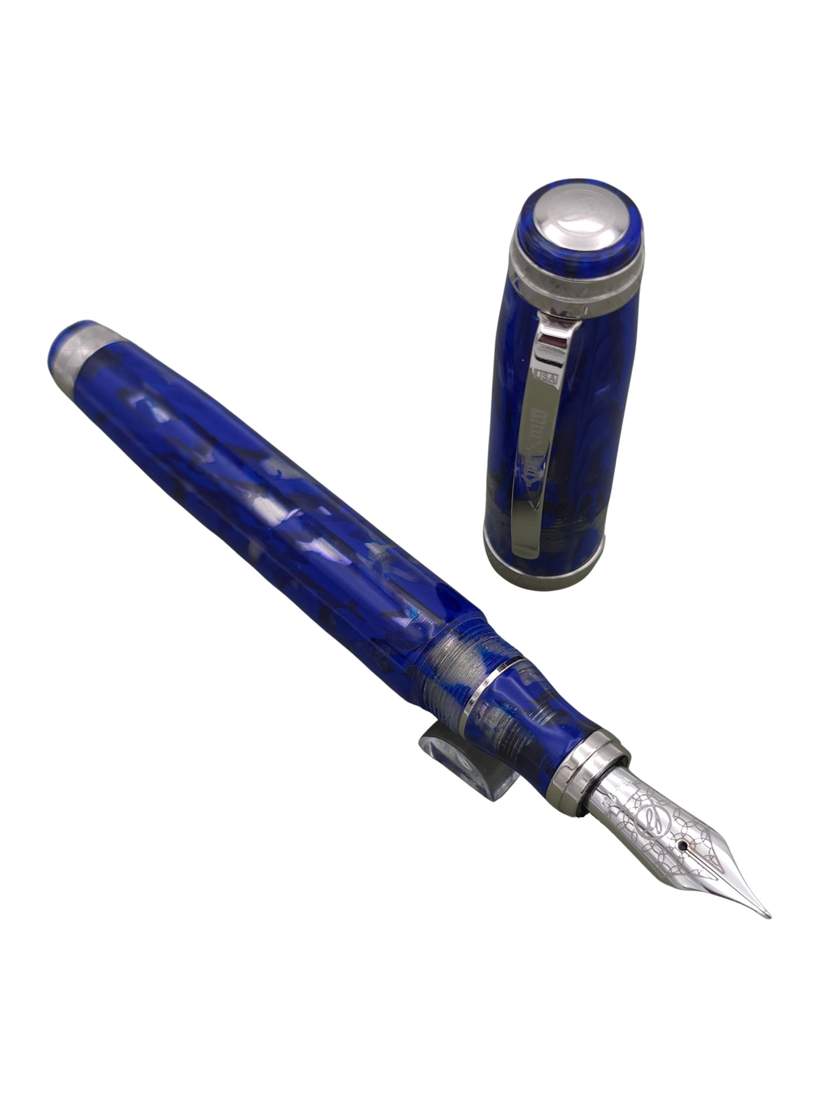 Bexley Florida Blue Key West LE 21/50 - 18k Medium Nib - Pre-Owned