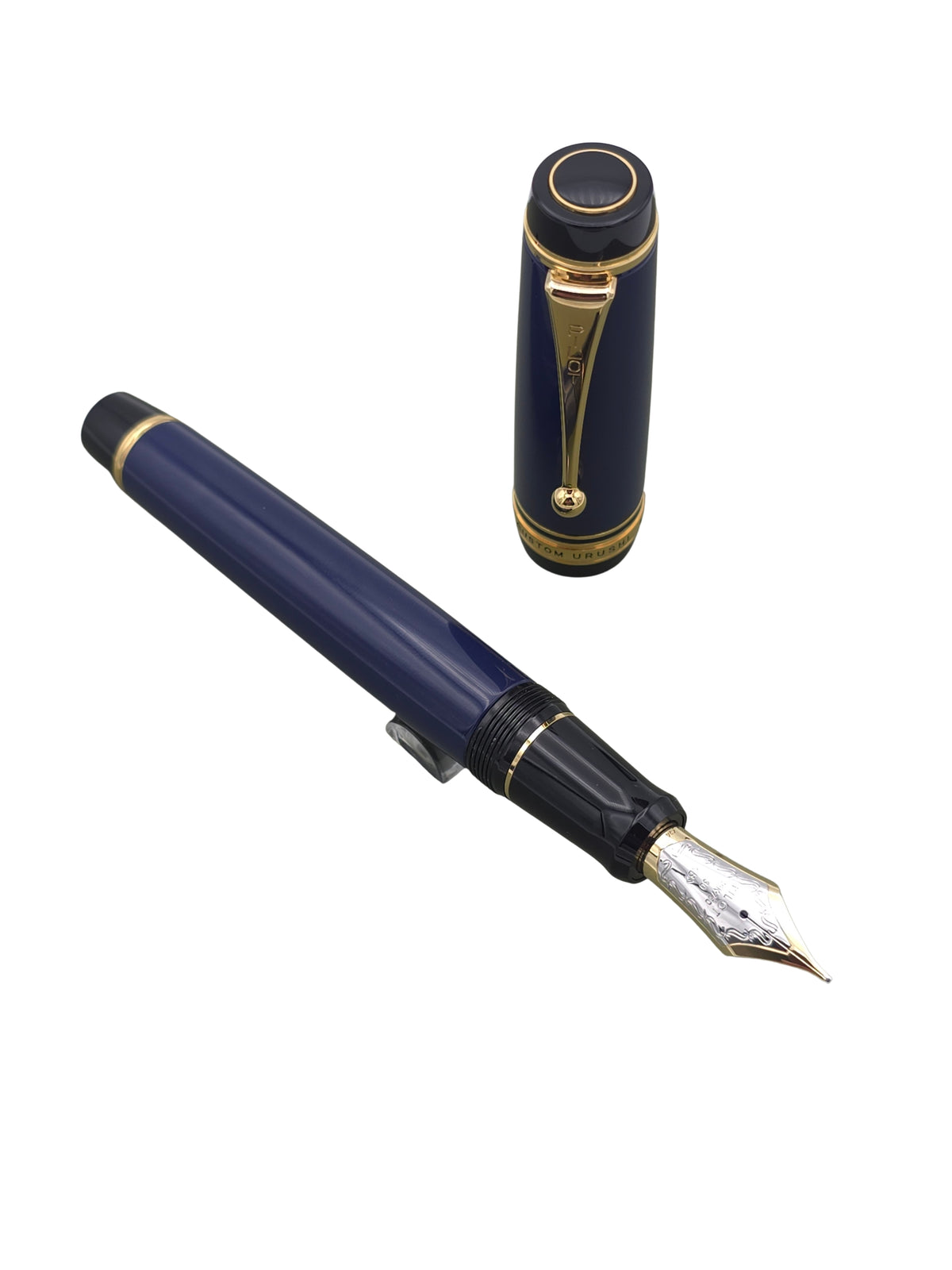 Pilot Custom Urushi Prussian Blue - 18k Broad Nib- Pre-Owned
