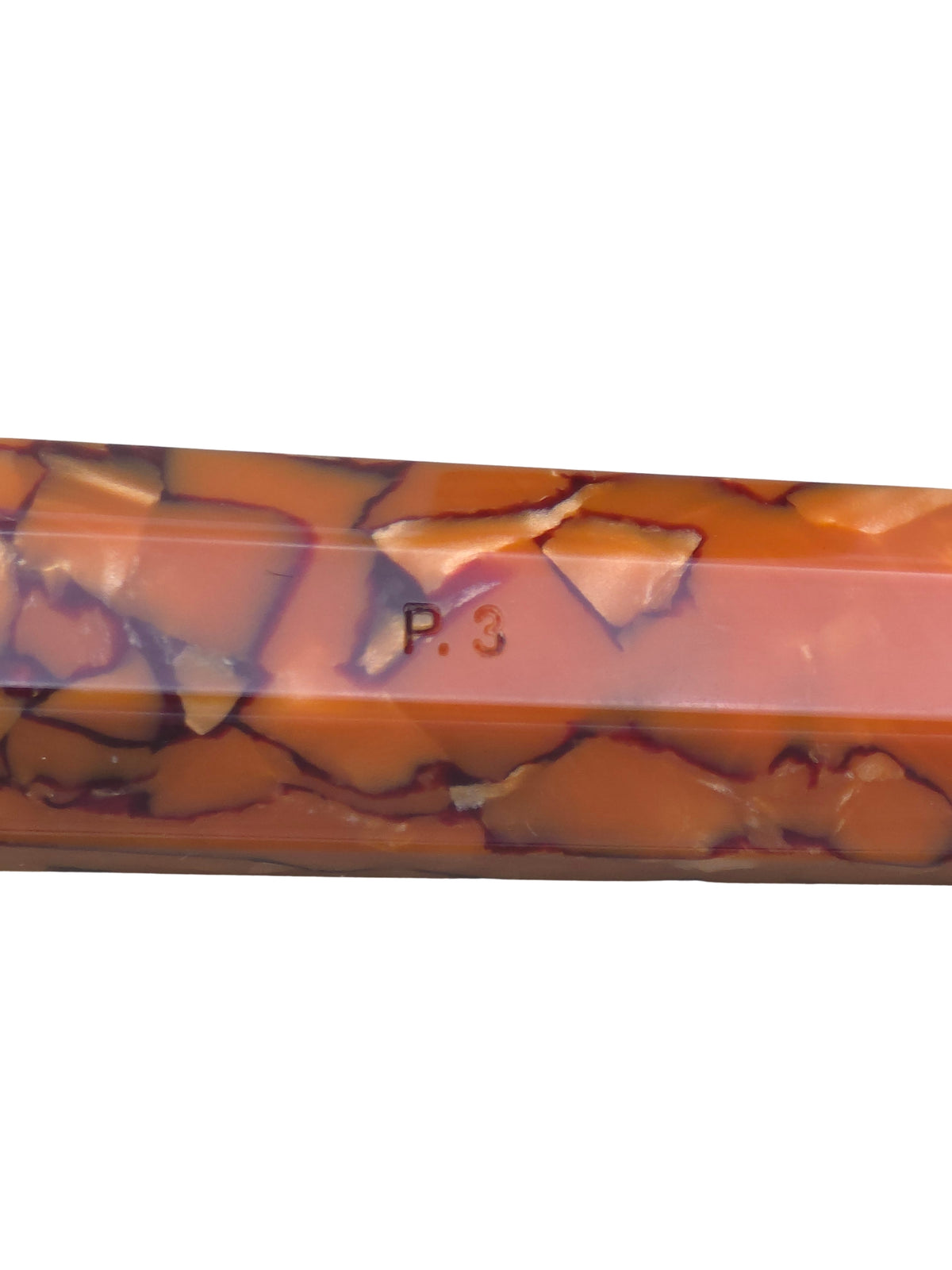 Stipula Faceted Etruria Alter Ego Celluloid - 14k 0.9 Stub Nib - Pre-Owned
