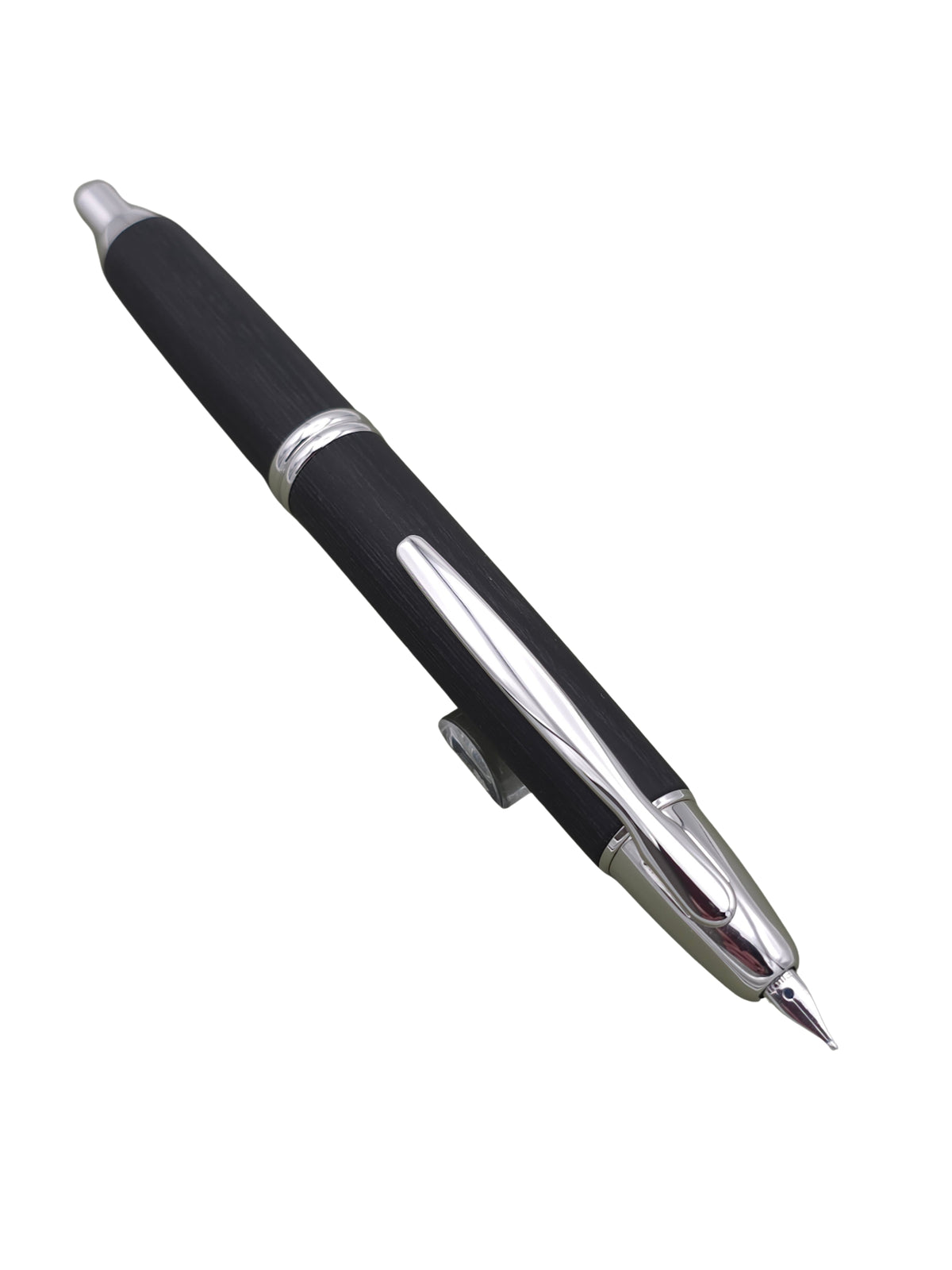 Pilot Vanishing Point Birch Wood Black - 18k Medium Nib - Pre-Owned