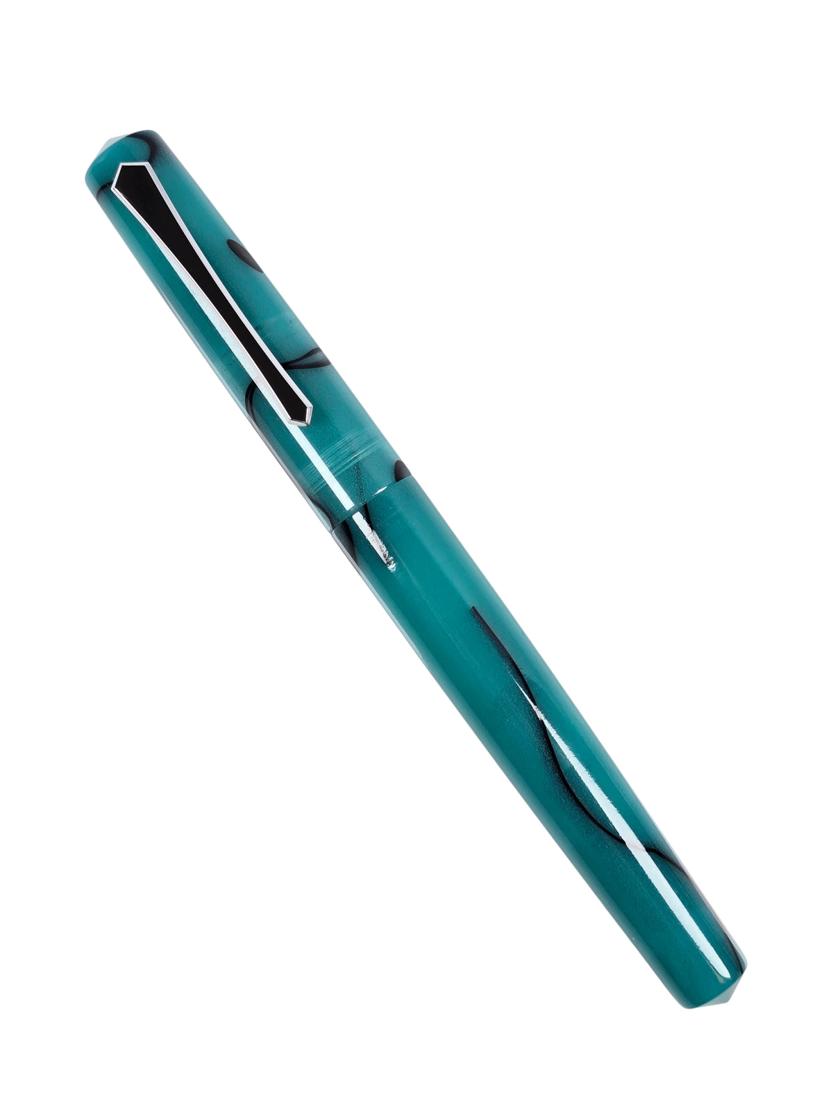 Pen BBS Nephrite Green - Fine Steel Nib - Pre-Owned