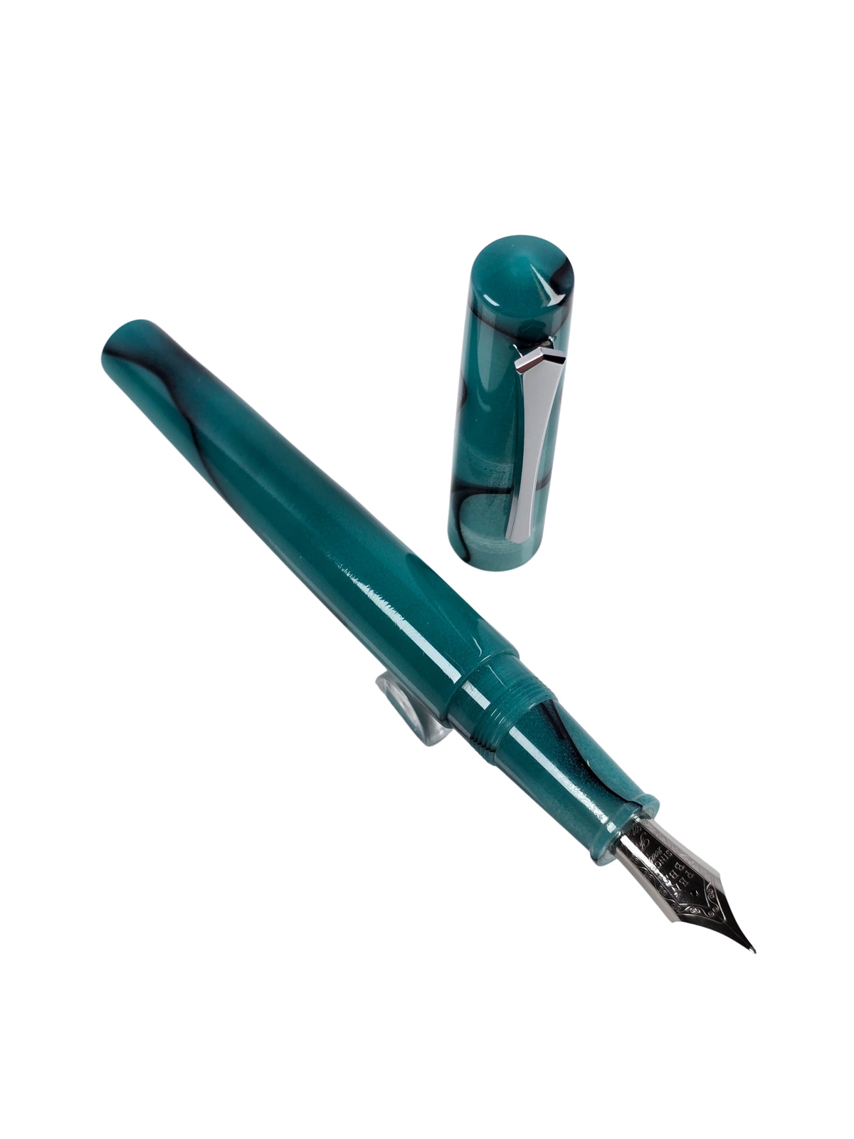Pen BBS Nephrite Green - Fine Steel Nib - Pre-Owned