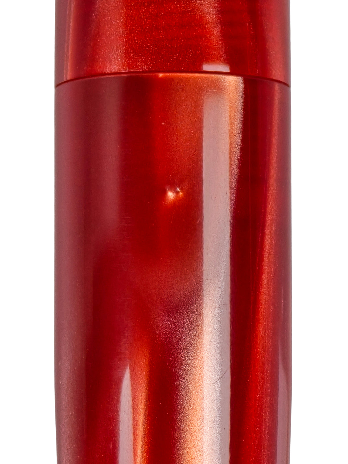 Tom Hessin Charles Exhibition Red - Medium Steel Nib - Pre-Owned