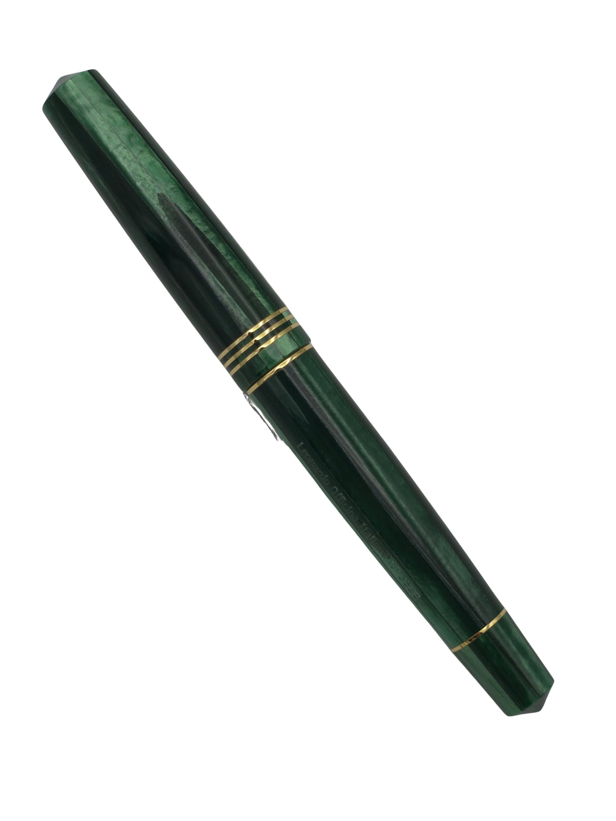 Leonardo Momento Zero Algae Seaweed Green - Medium Steel Nib - Pre-Owned