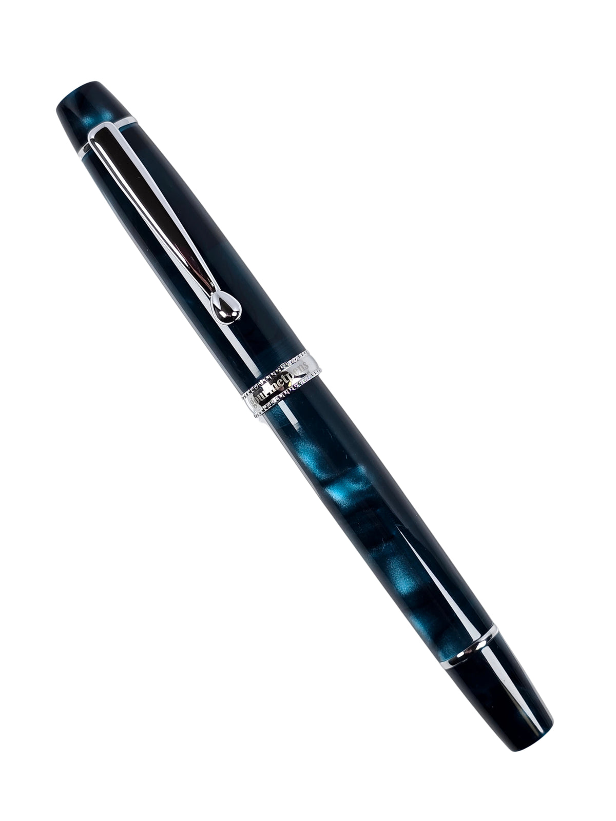 Gourmet Pens Be Brave Blue - Fine Steel Nib - Pre-Owned