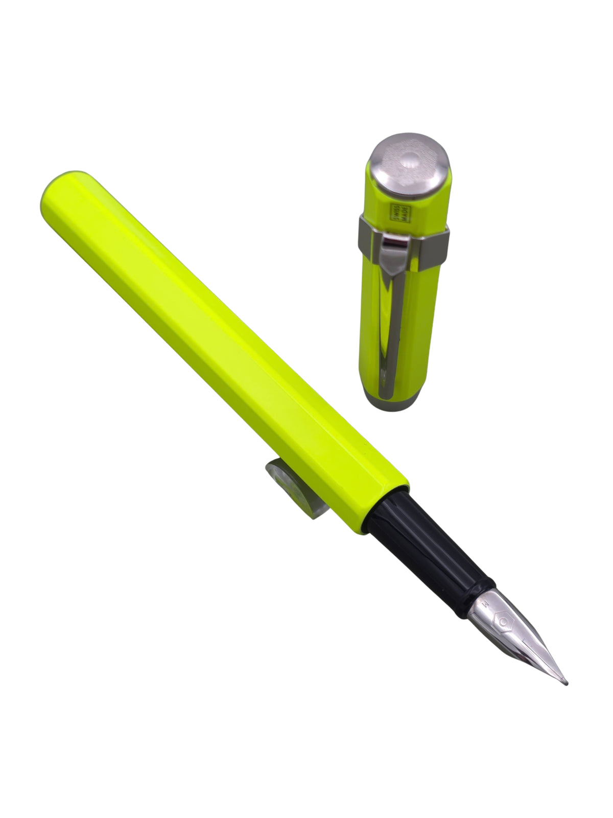 Caran d'Ache 849 Yellow - Medium Steel Nib - Pre-Owned