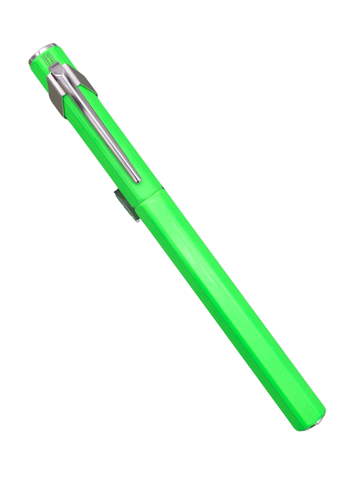 Caran d'Ache 849 Green - Broad Steel Nib - Pre-Owned