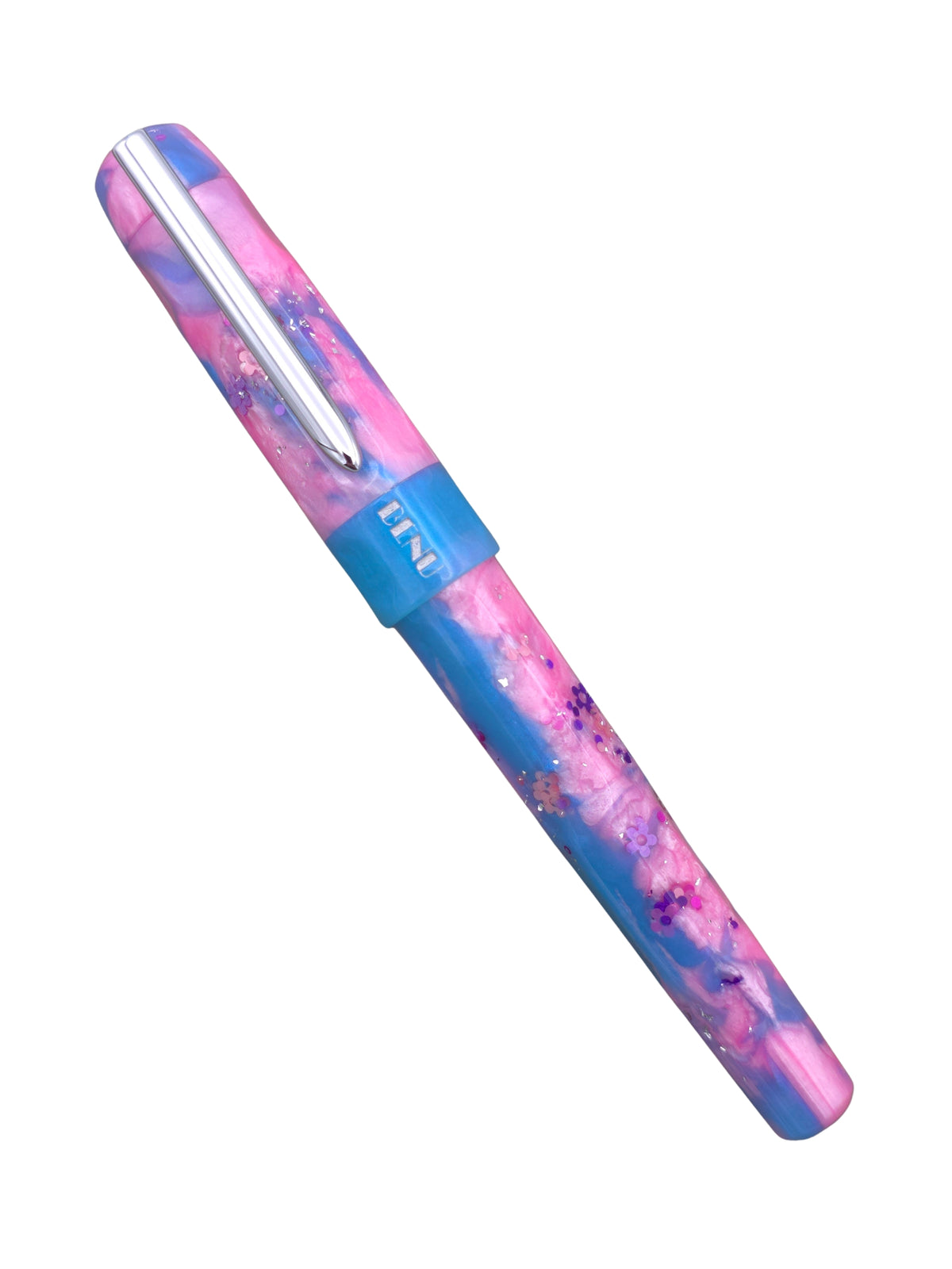Benu Talisman Sakura Cherry Blossoms - Broad Steel Nib - Pre-Owned