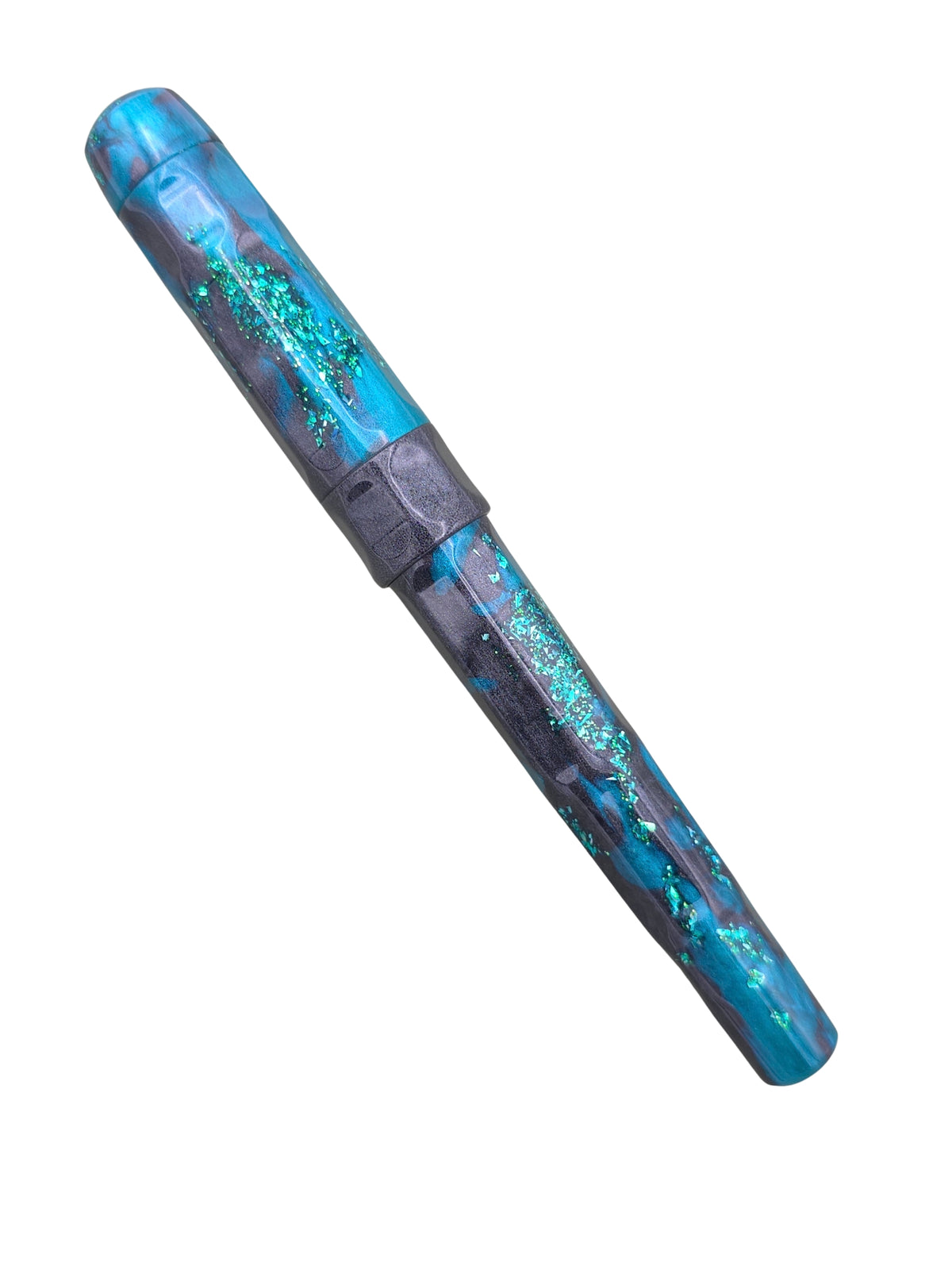 Benu Talisman Cat's Eye - Fine Steel Nib - Pre-Owned