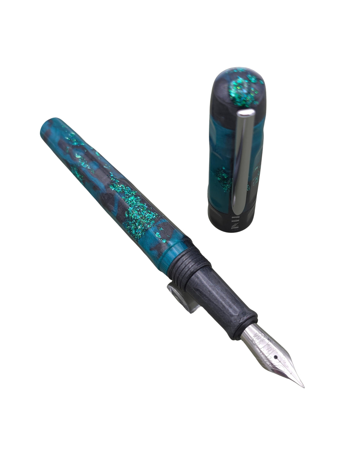 Benu Talisman Cat's Eye - Fine Steel Nib - Pre-Owned