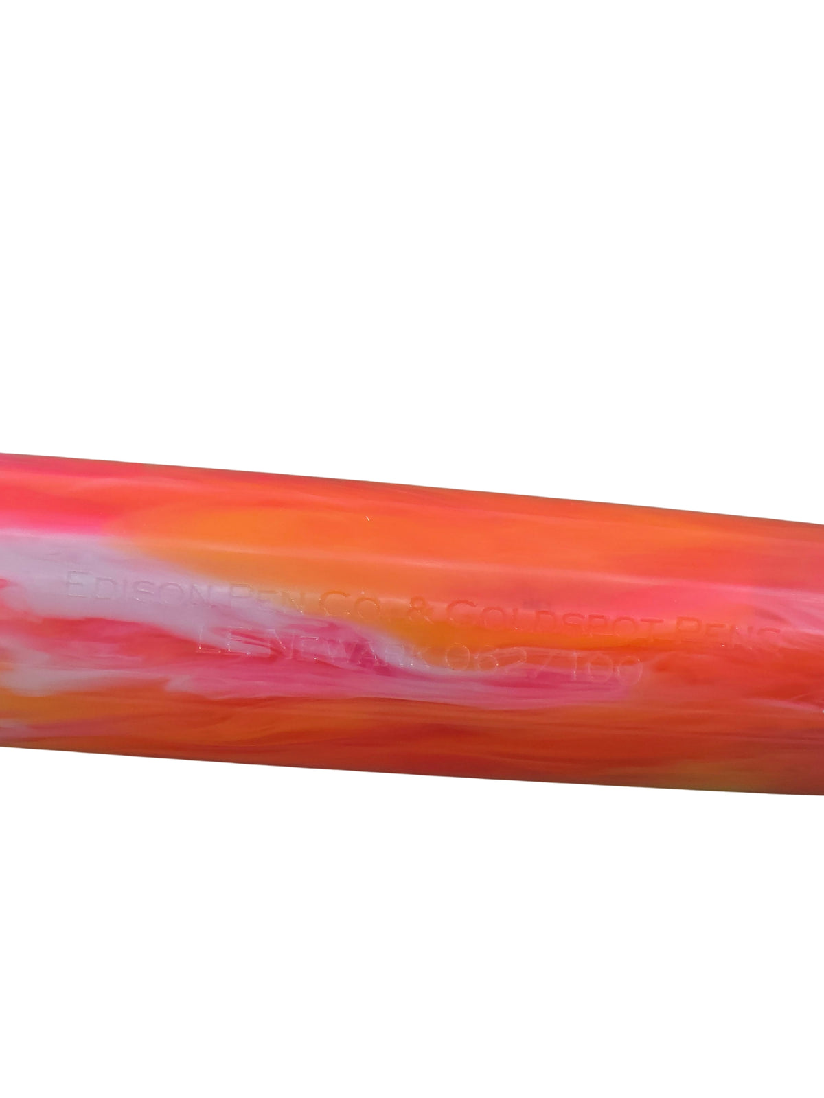 Edison X Goldspot Pens Newark Patent Pending Pink LE - Medium Steel Nib - Pre-Owned