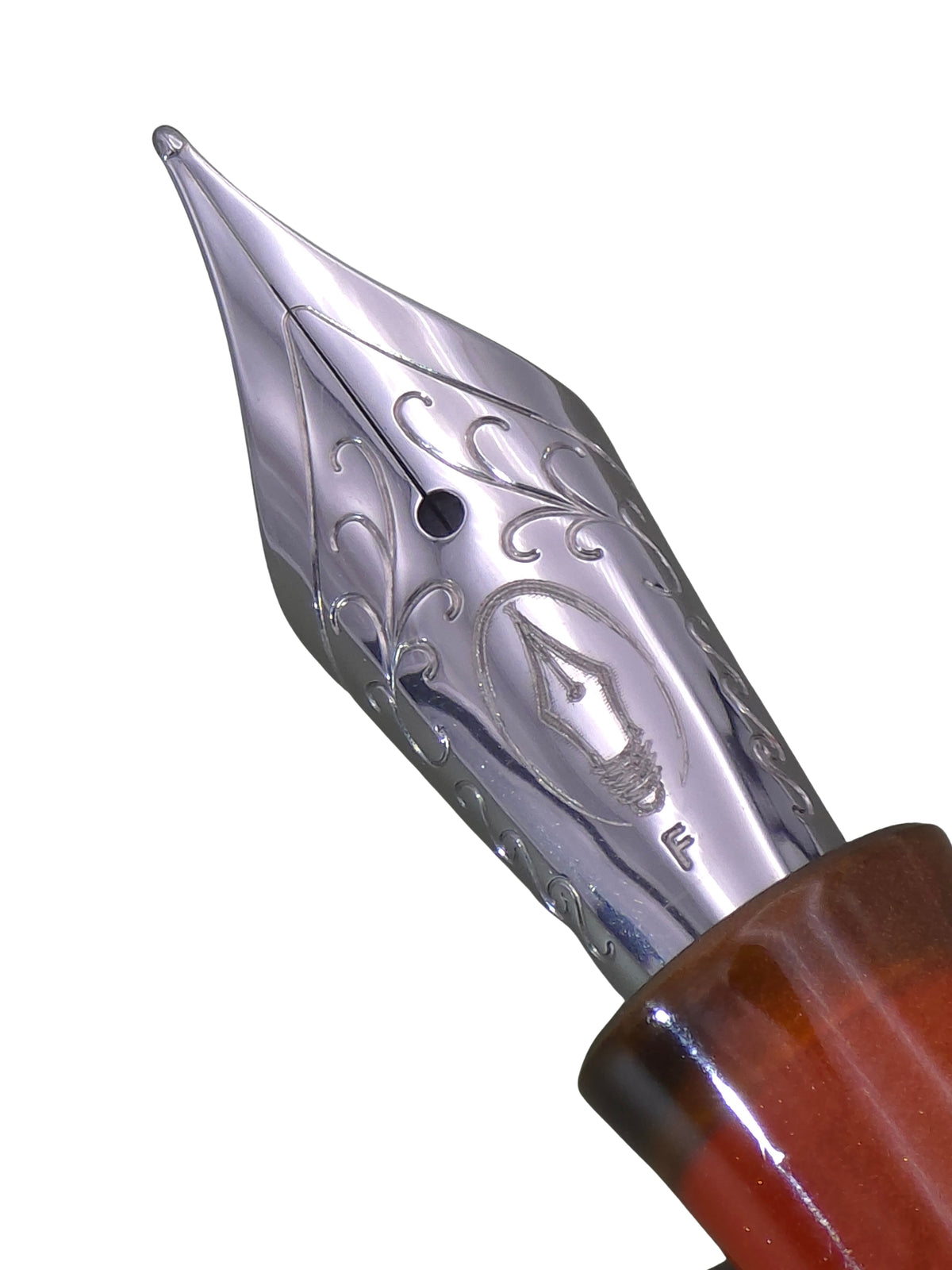 Edison Beaumont Fireball - Fine Steel Nib - Pre-Owned