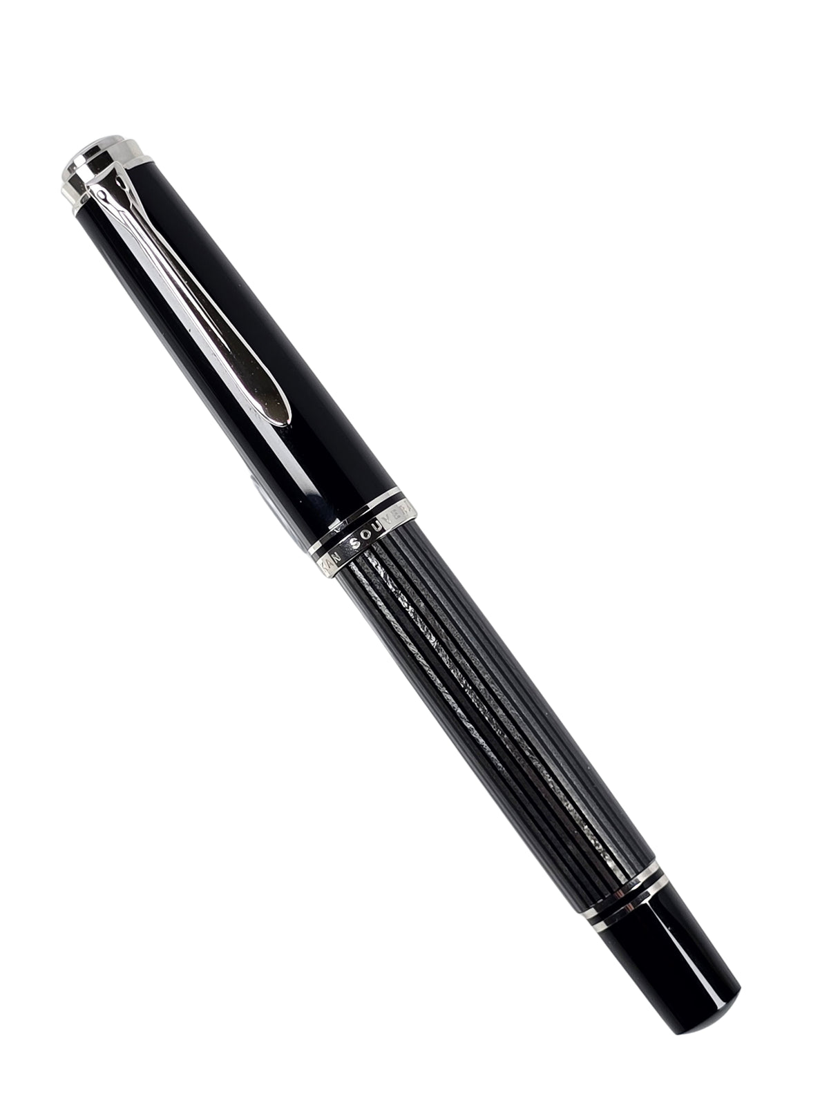 Pelikan M605 Anthracite Stresemann Opaque - 14C Fine Nib - Pre-Owned