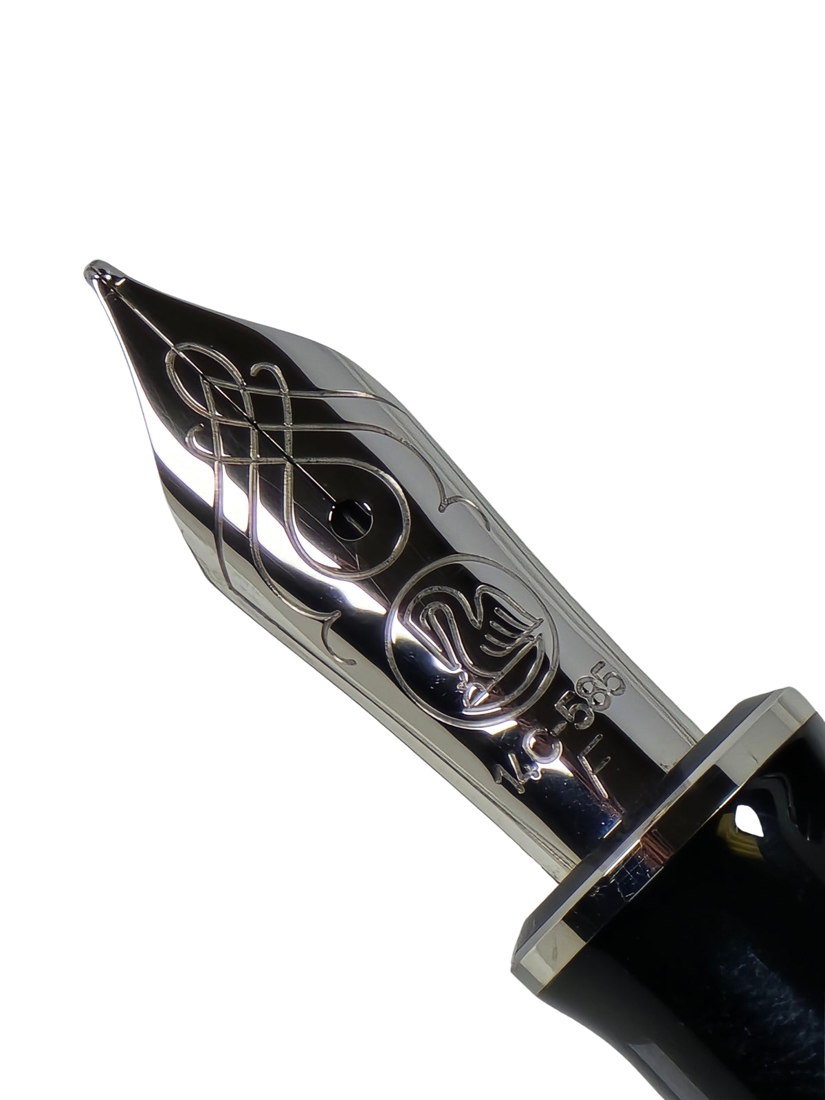 Pelikan M605 Anthracite Stresemann Opaque - 14C Fine Nib - Pre-Owned