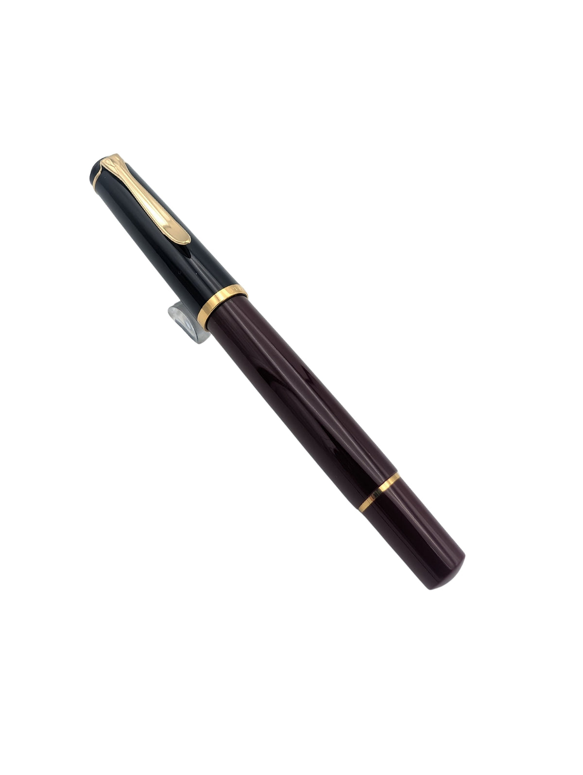 Pelikan M200 Black / Burgundy - Fine Nib - Pre-Owned