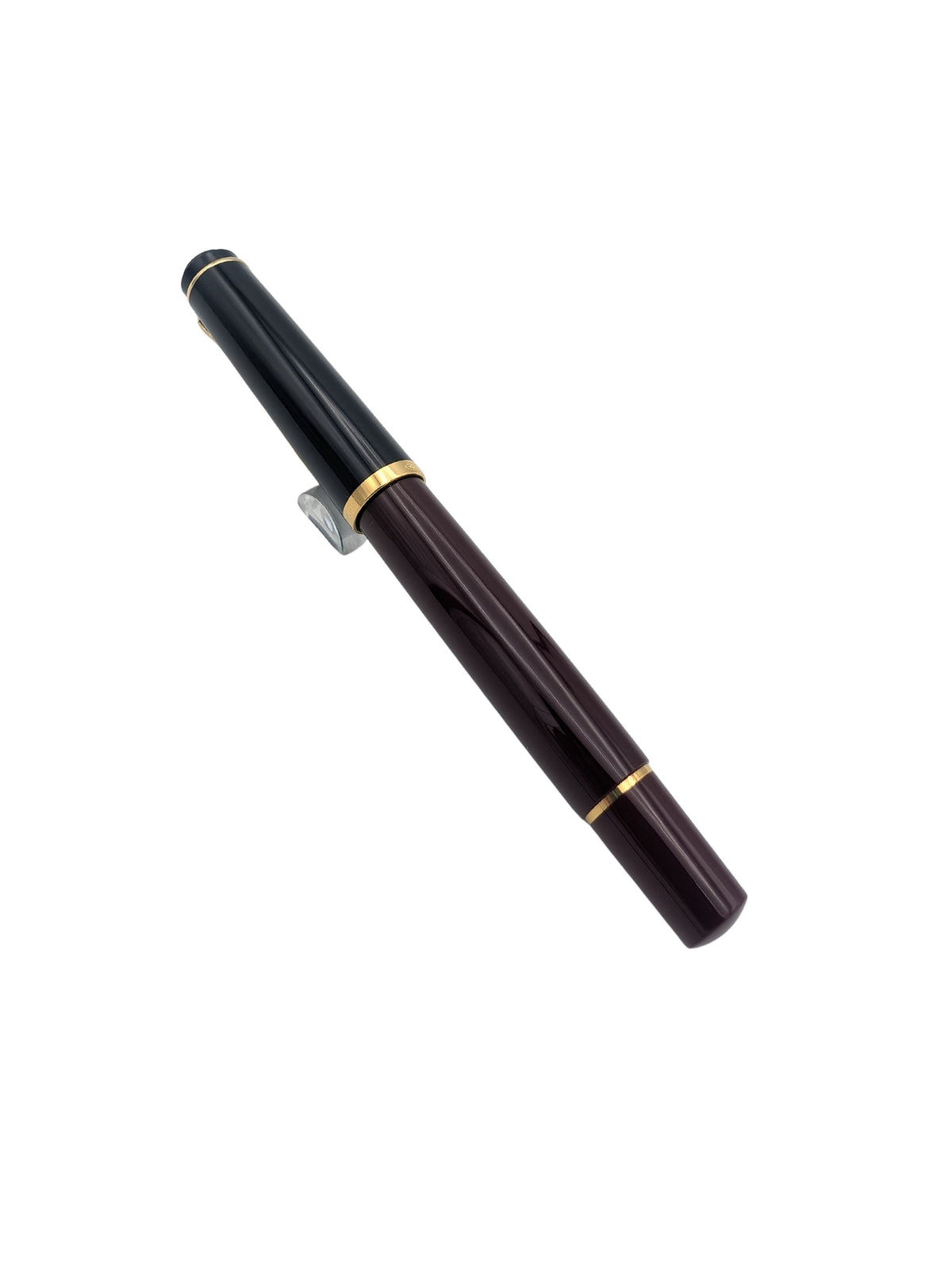 Pelikan M200 Black / Burgundy - Fine Nib - Pre-Owned