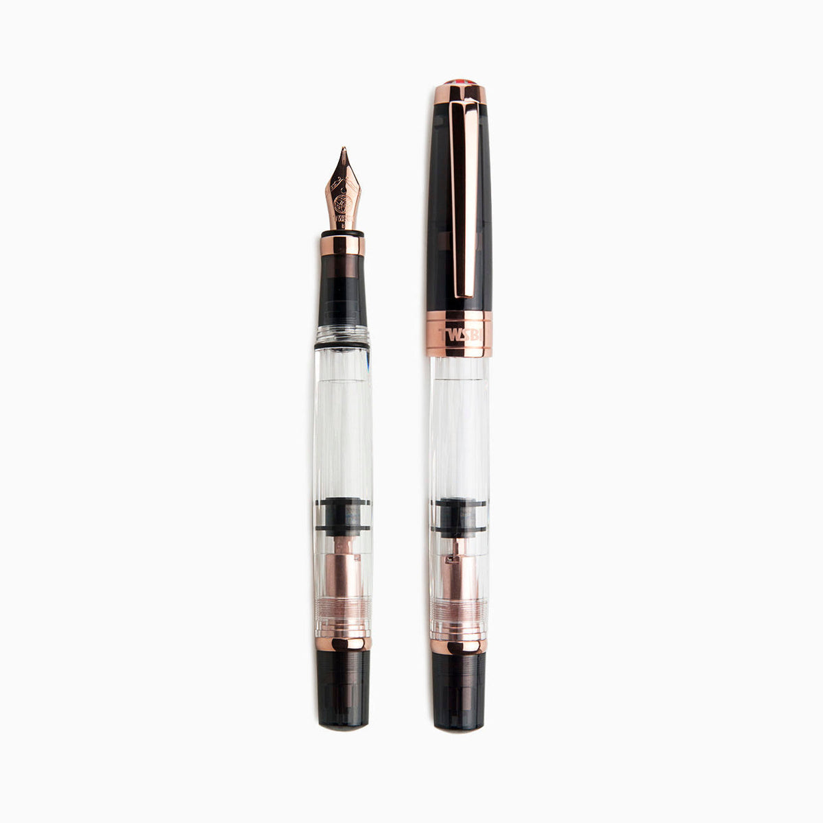 TWSBI DIAMOND 580 SMOKE ROSE GOLD II FOUNTAIN PEN