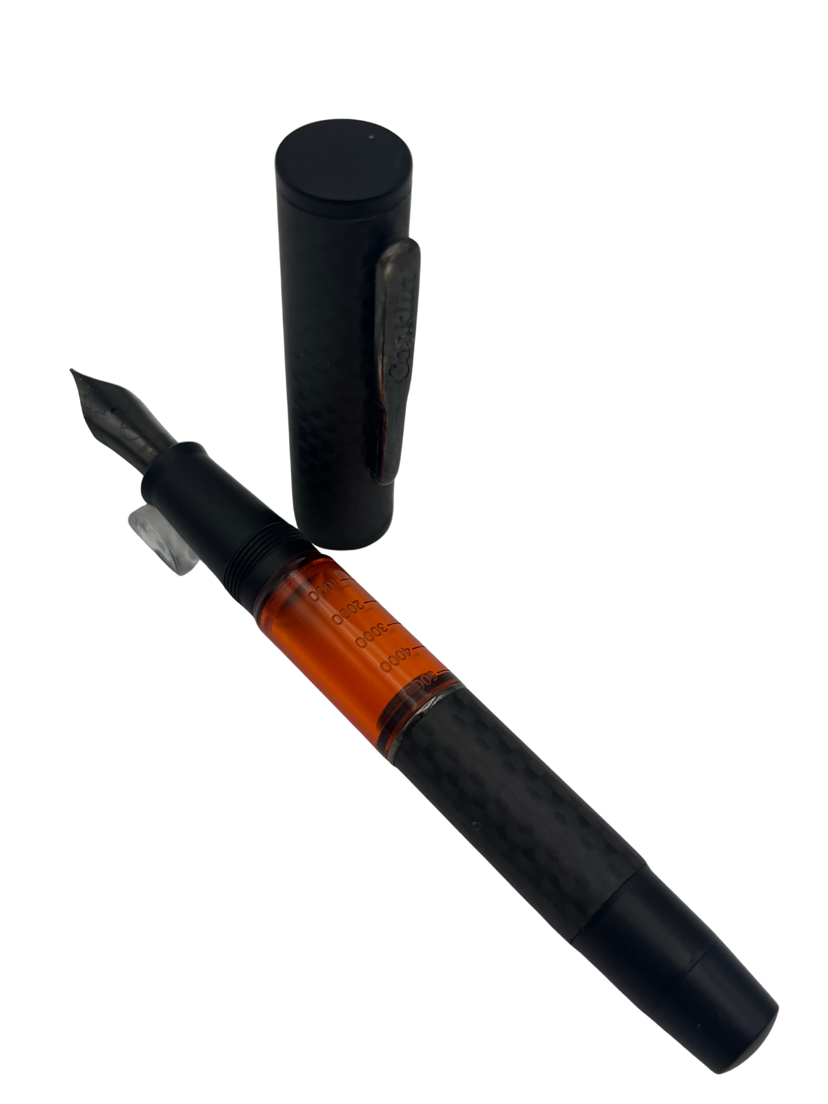 Conklin Ward Gauge Carbon - Medium Steel Nib - Pre-Owned