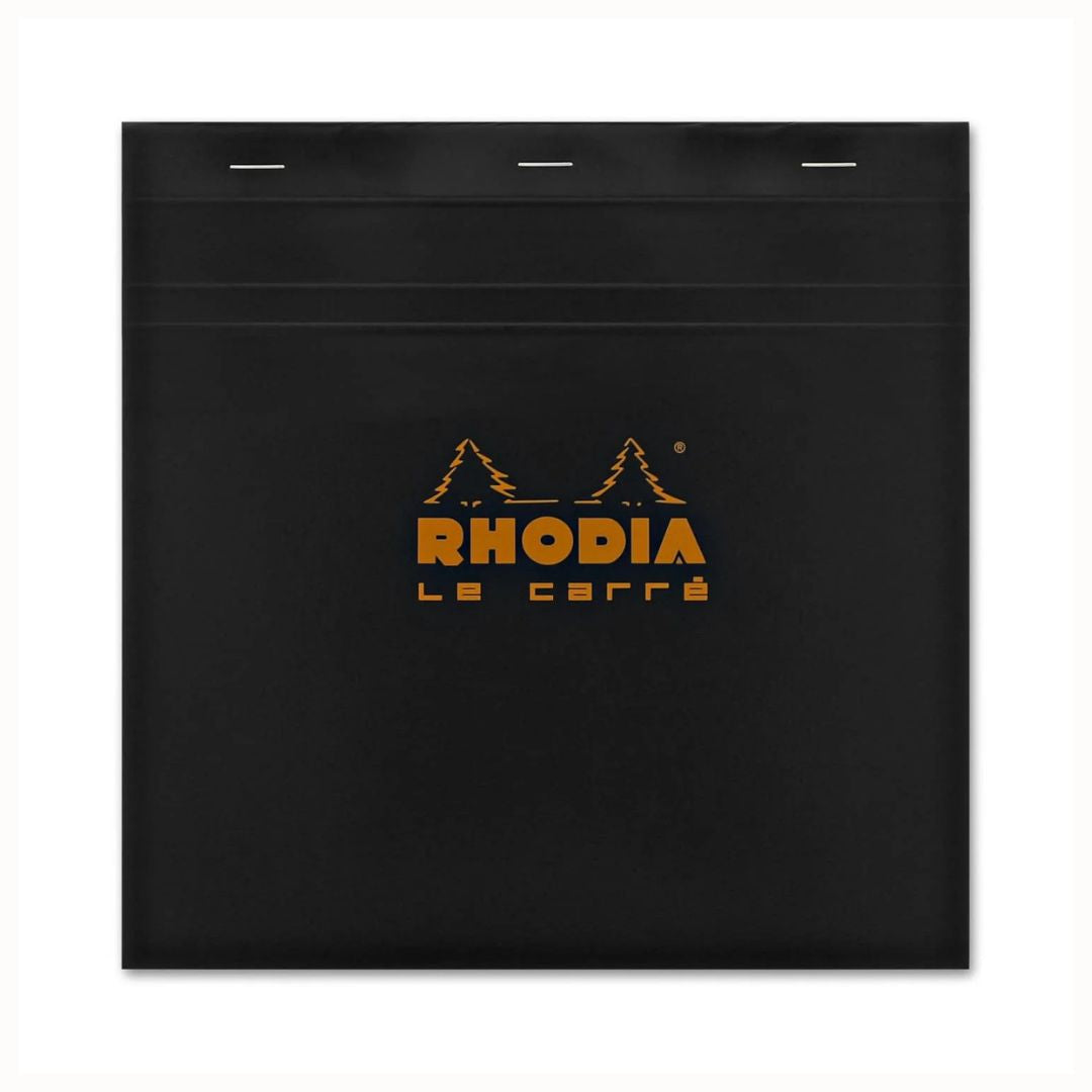 Rhodia Staplebound Graph Paper Notepad in Black - 8.25 x 8.25