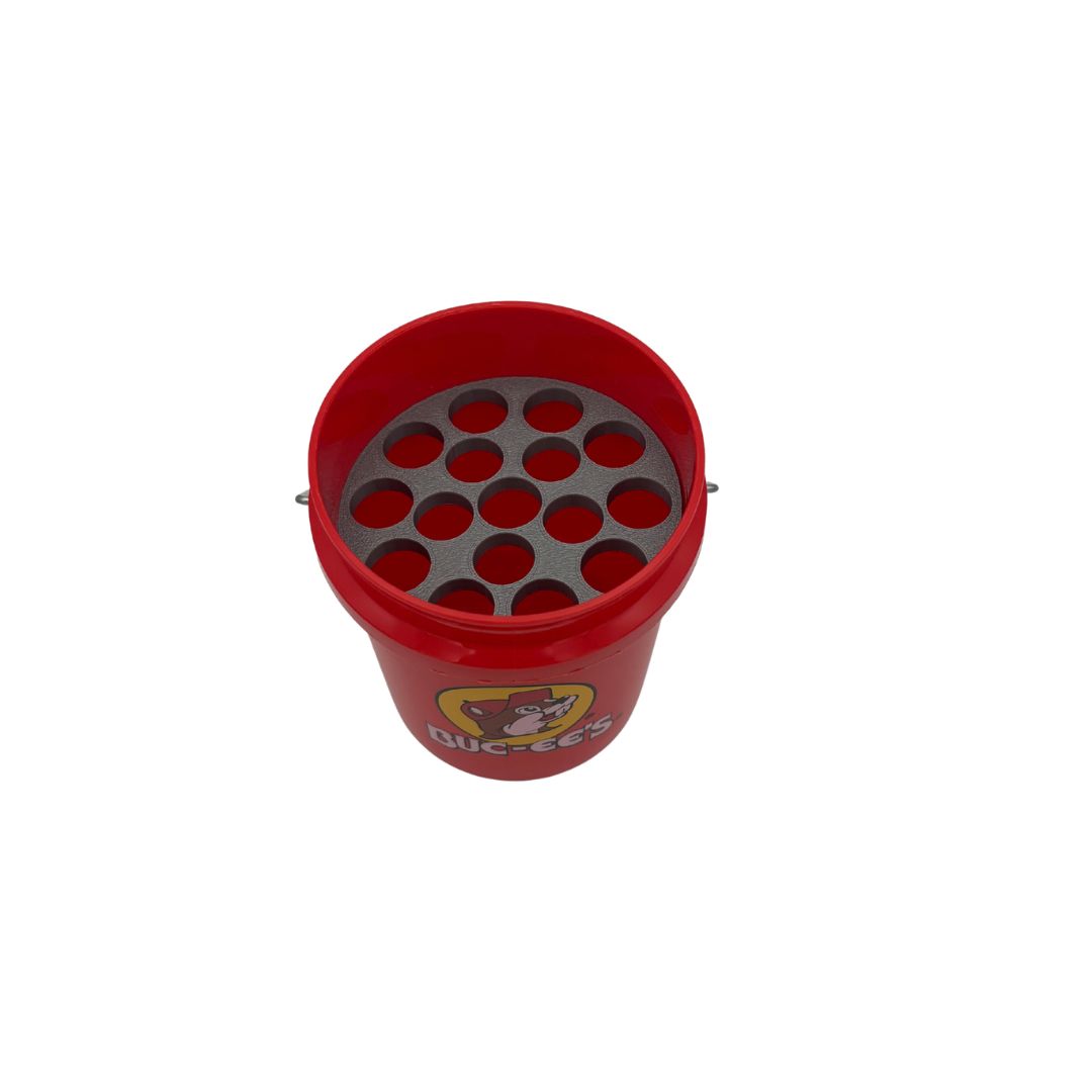 Buc-ee's Bucket Pen Holder